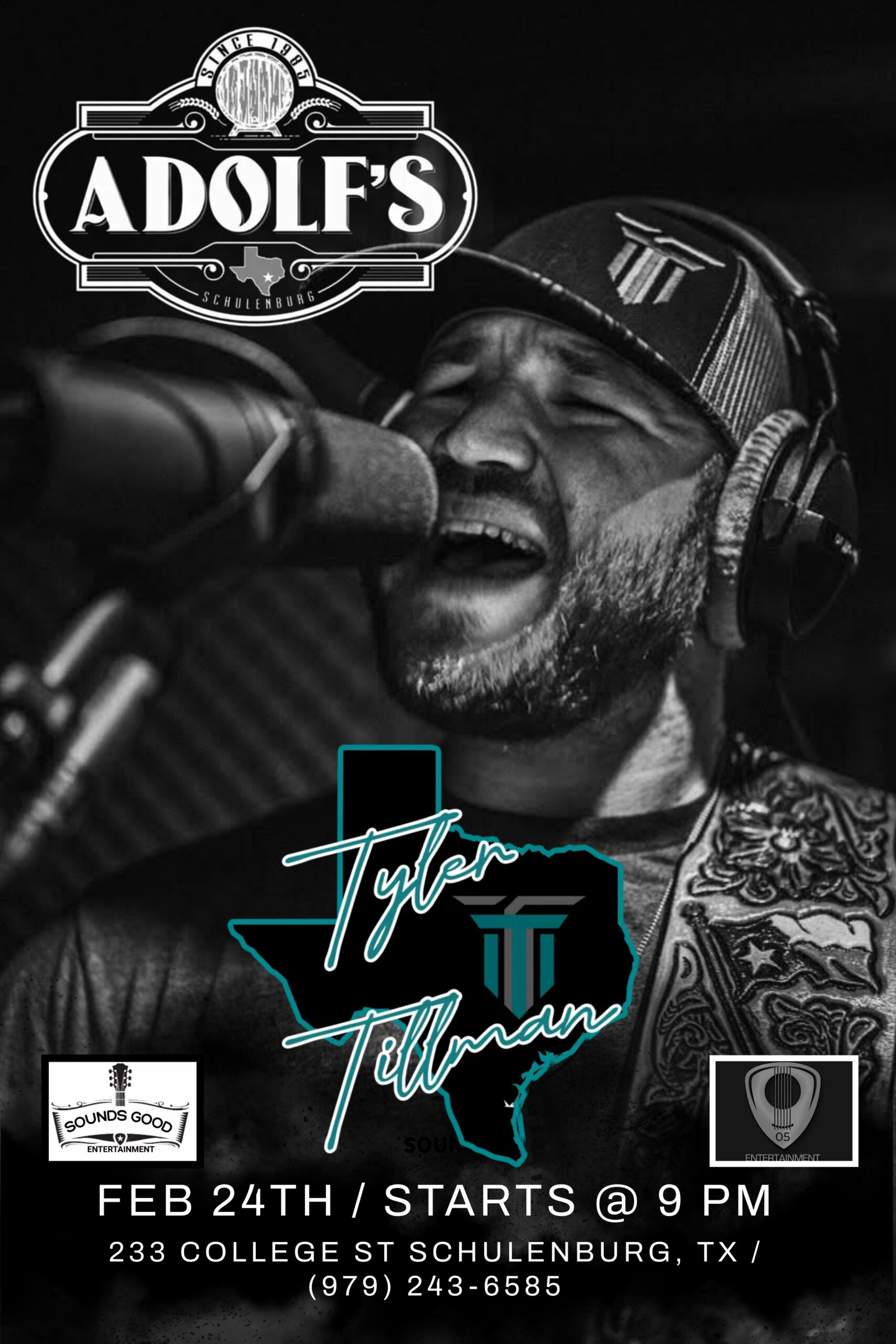 Tyler Tillman @ Adolf's