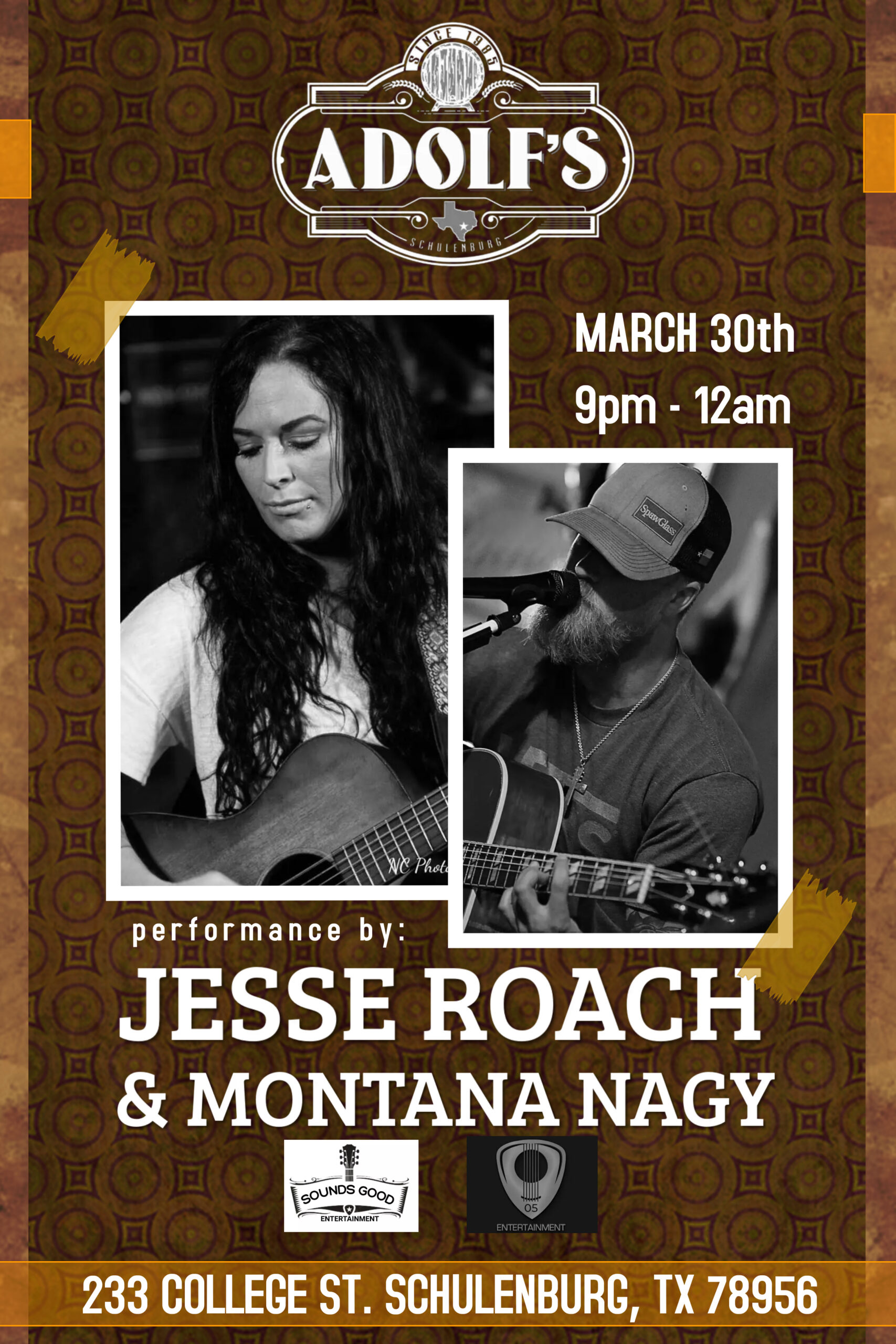 Jesse Roach & Montana Nagy @ Adolf's