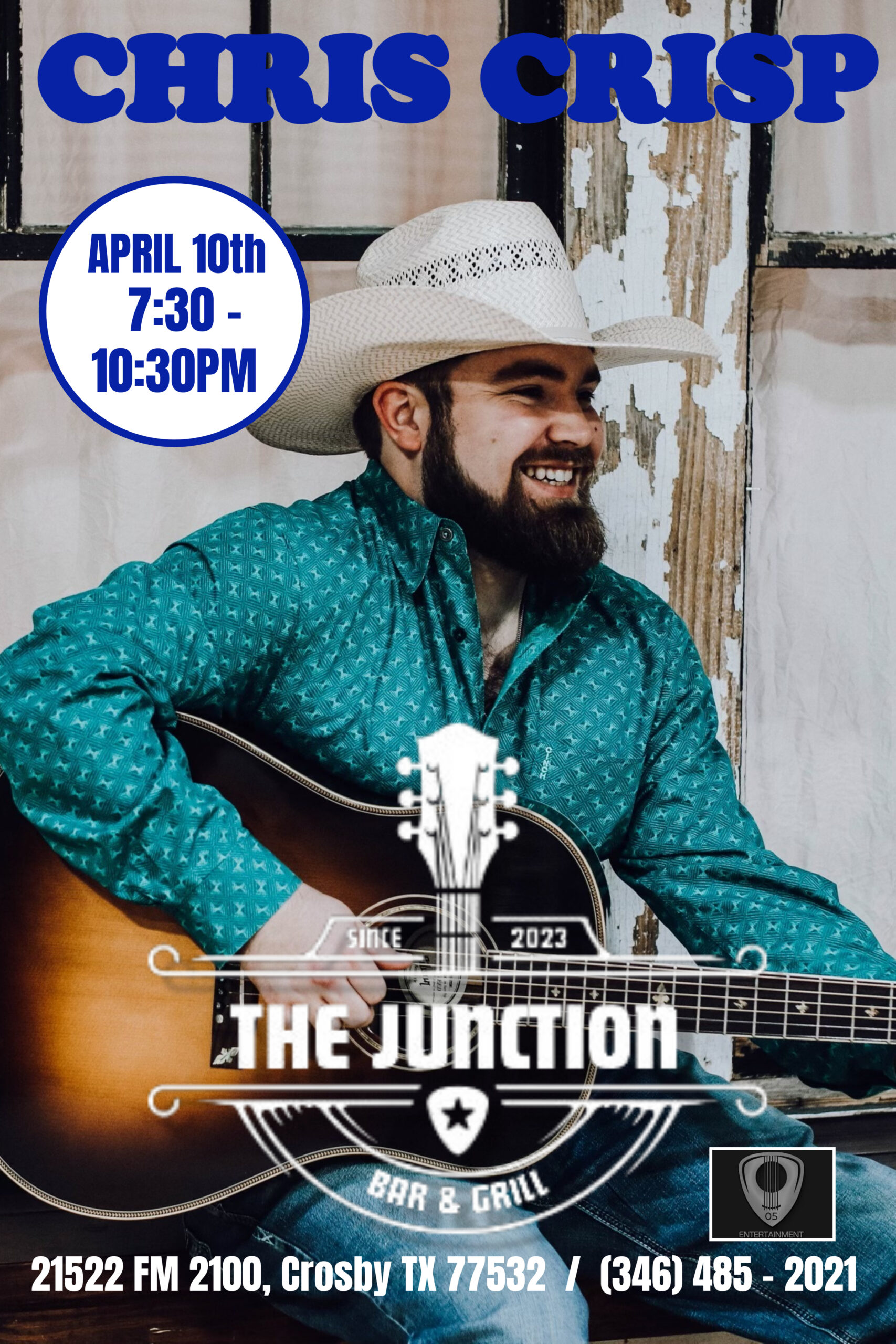 Chris Crisp @ The Junction Bar & Grill