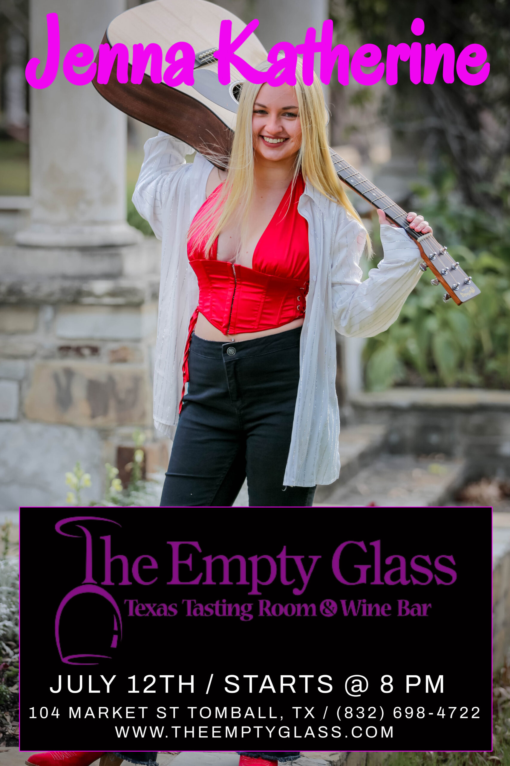 Jenna Katherine @ Tomball's Empty Glass