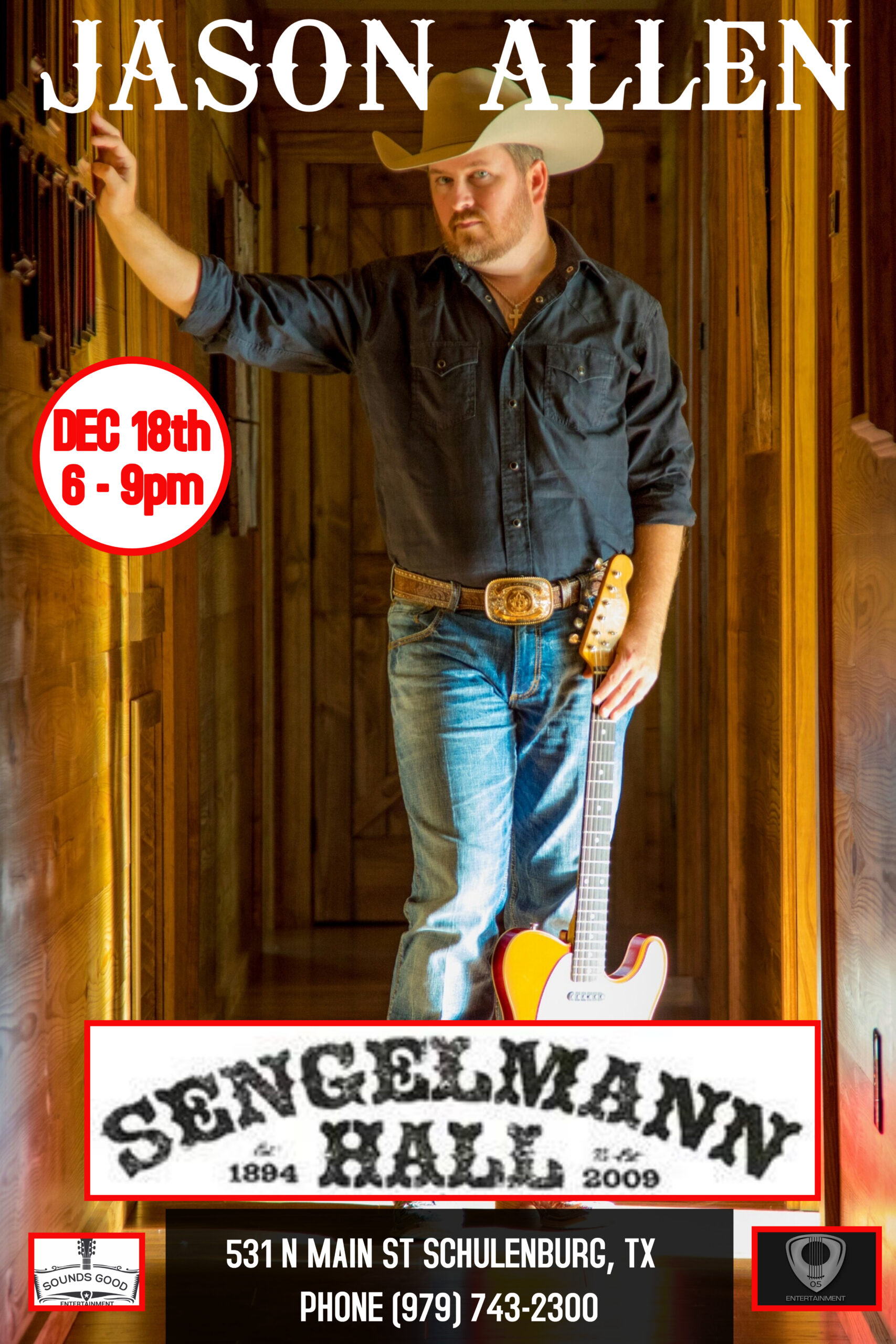 Jason Allen @ Sengelmann Hall