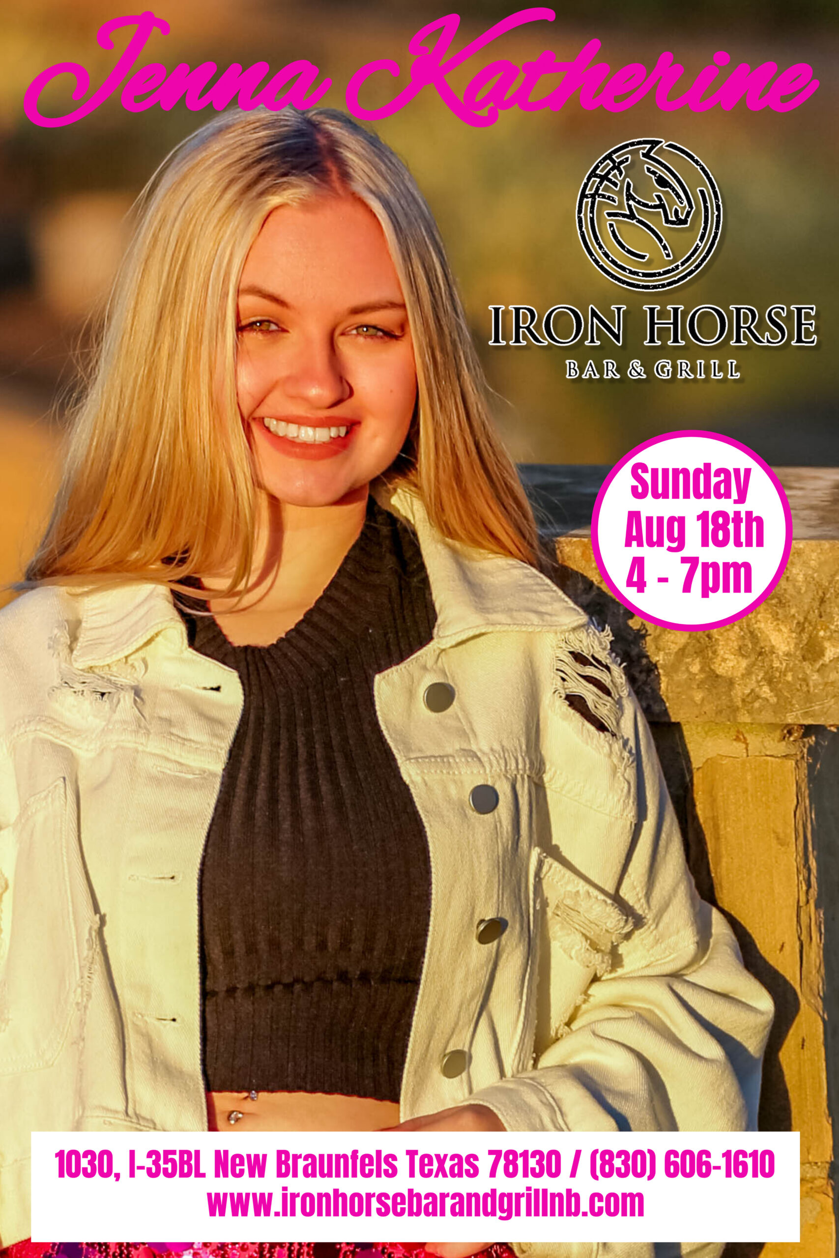 Jenna Katherine @ Iron Horse Bar & Grill