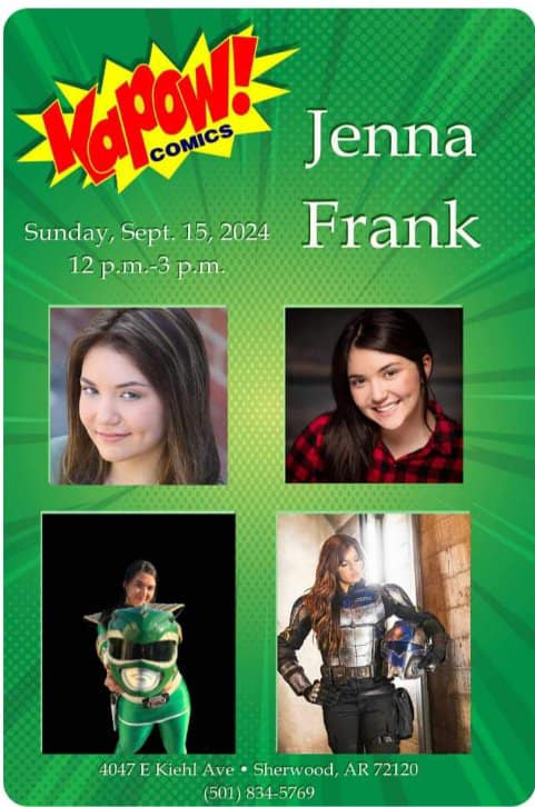 Jenna Frank @ Kapow Comics