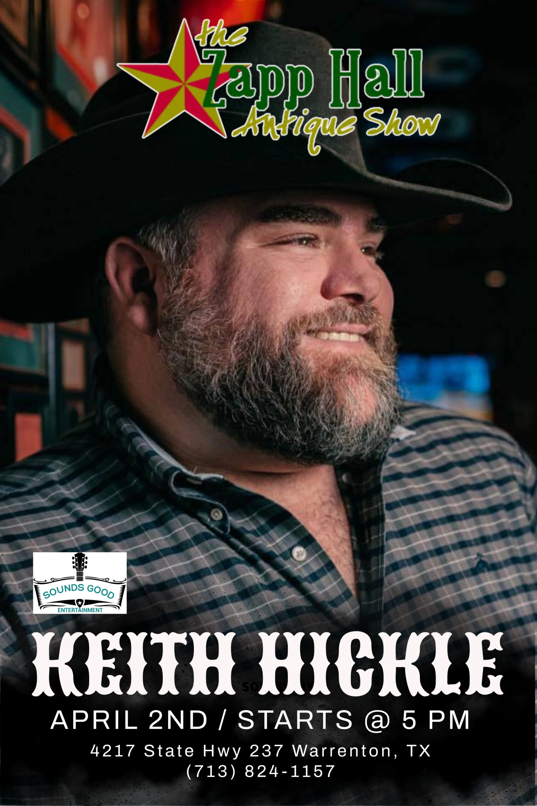 Keith Hickle @ Zapp Hall Antique Show