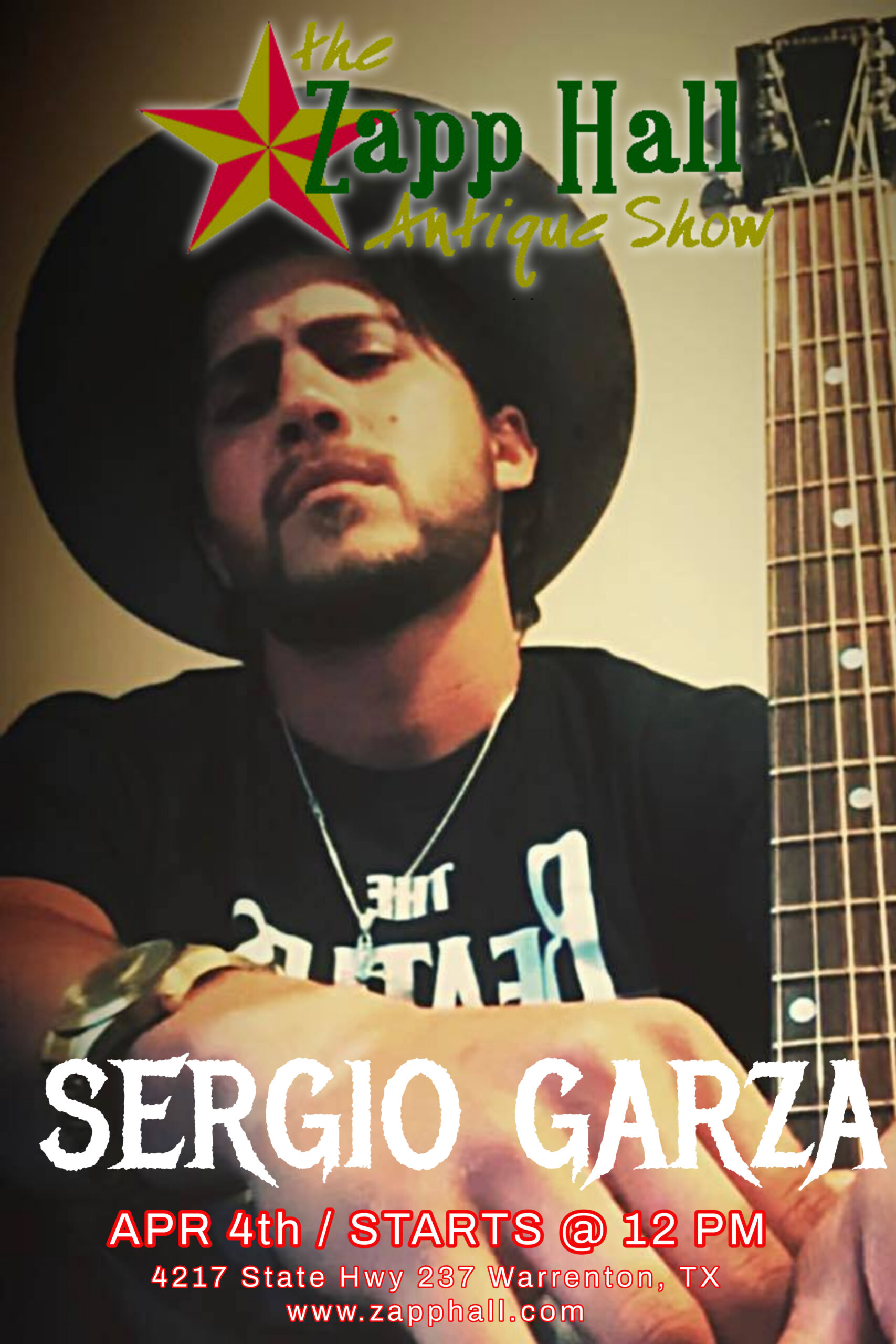 Sergio Garza @ Zapp Hall Antique Show