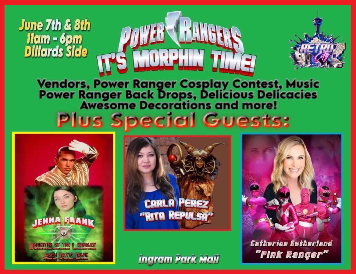 Jenna Frank @ Power Rangers – Ingram Park Mall
