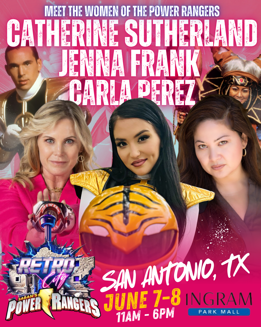 Jenna Frank @ Power Rangers – Ingram Park Mall