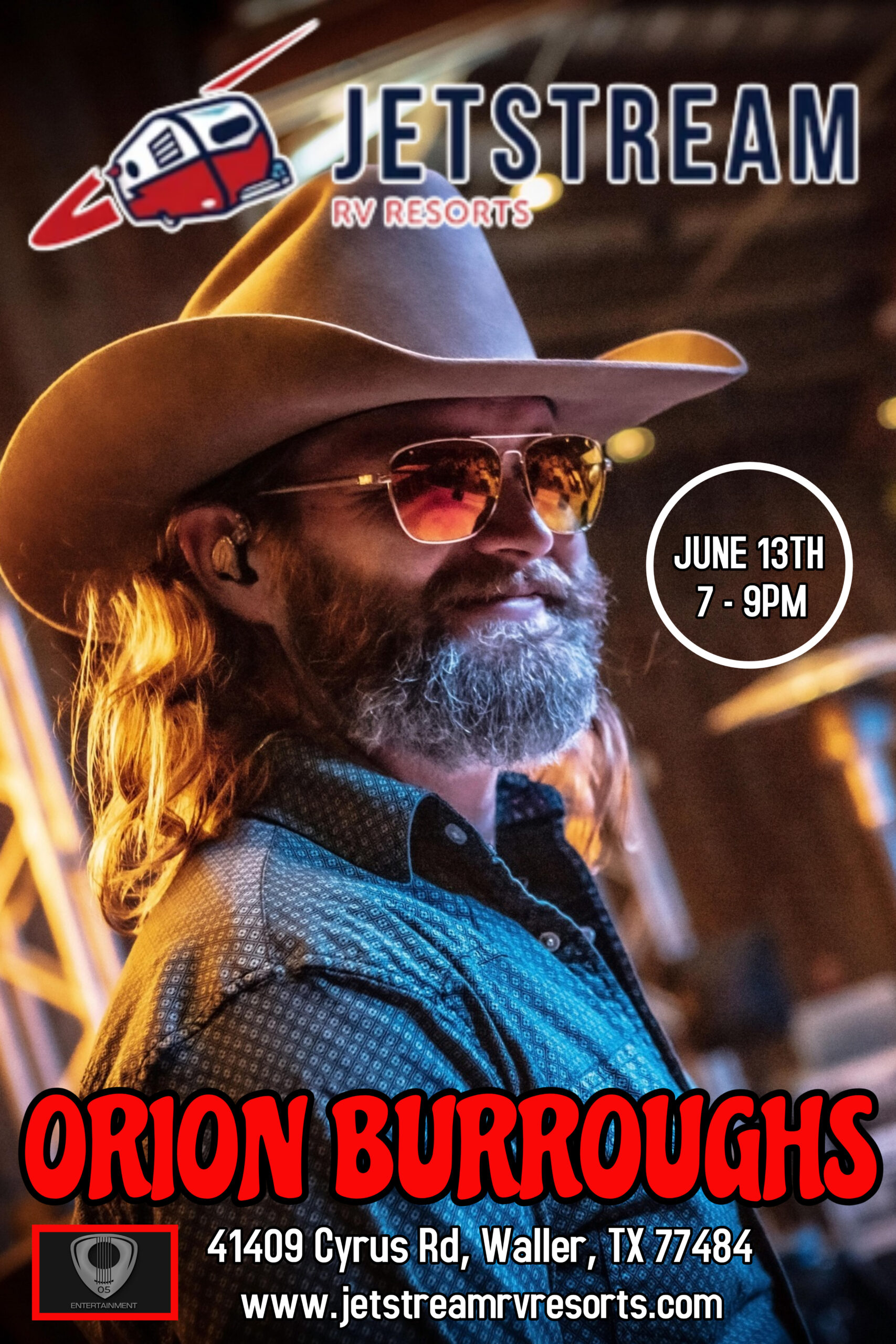 Orion Burroughs @ Jetstream RV Resorts - Waller