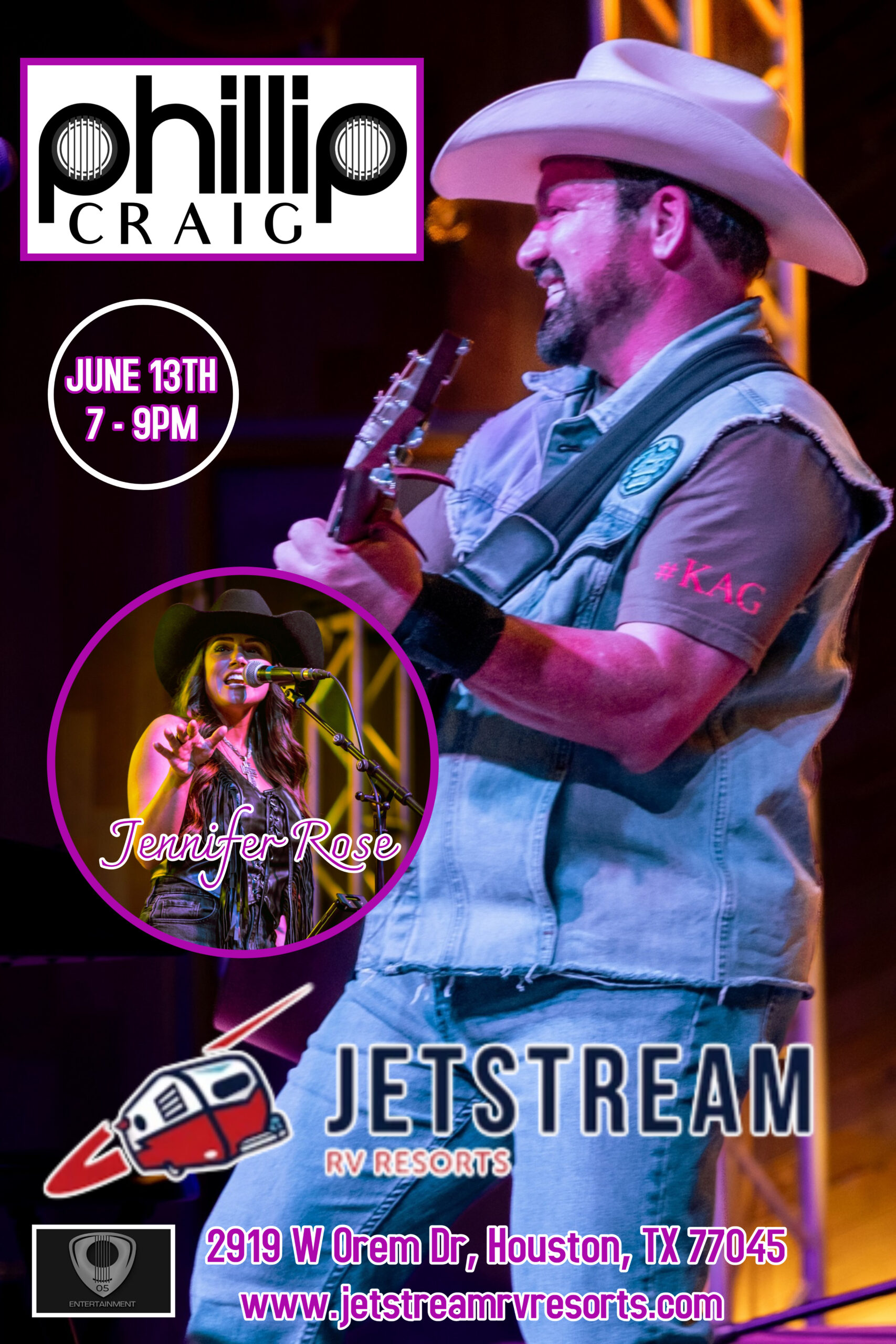 Phillip Craig w/Jennifer Rose @ Jetstream RV Resorts - Med Center