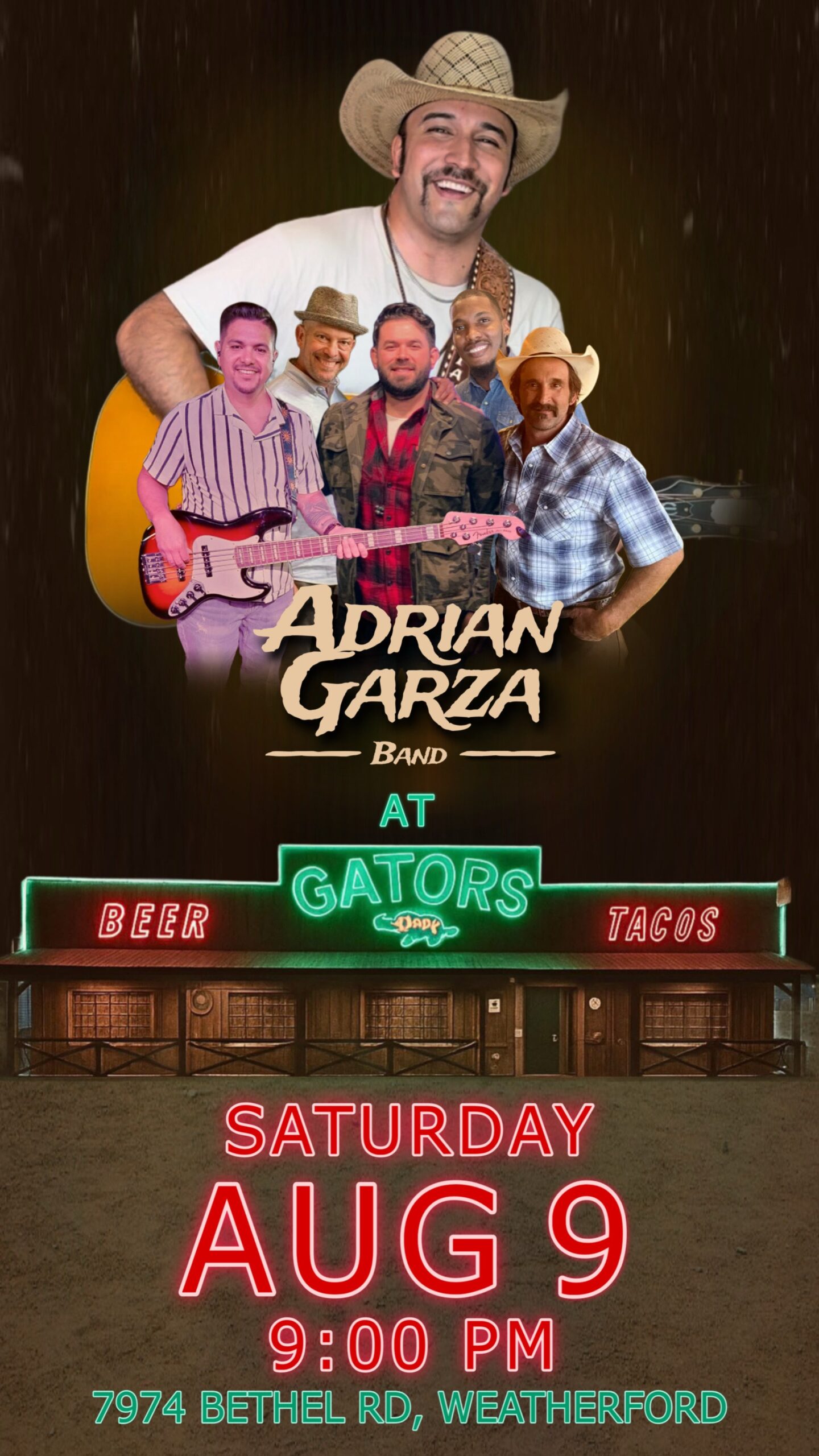 Adrian Garza @ Gators Cantina