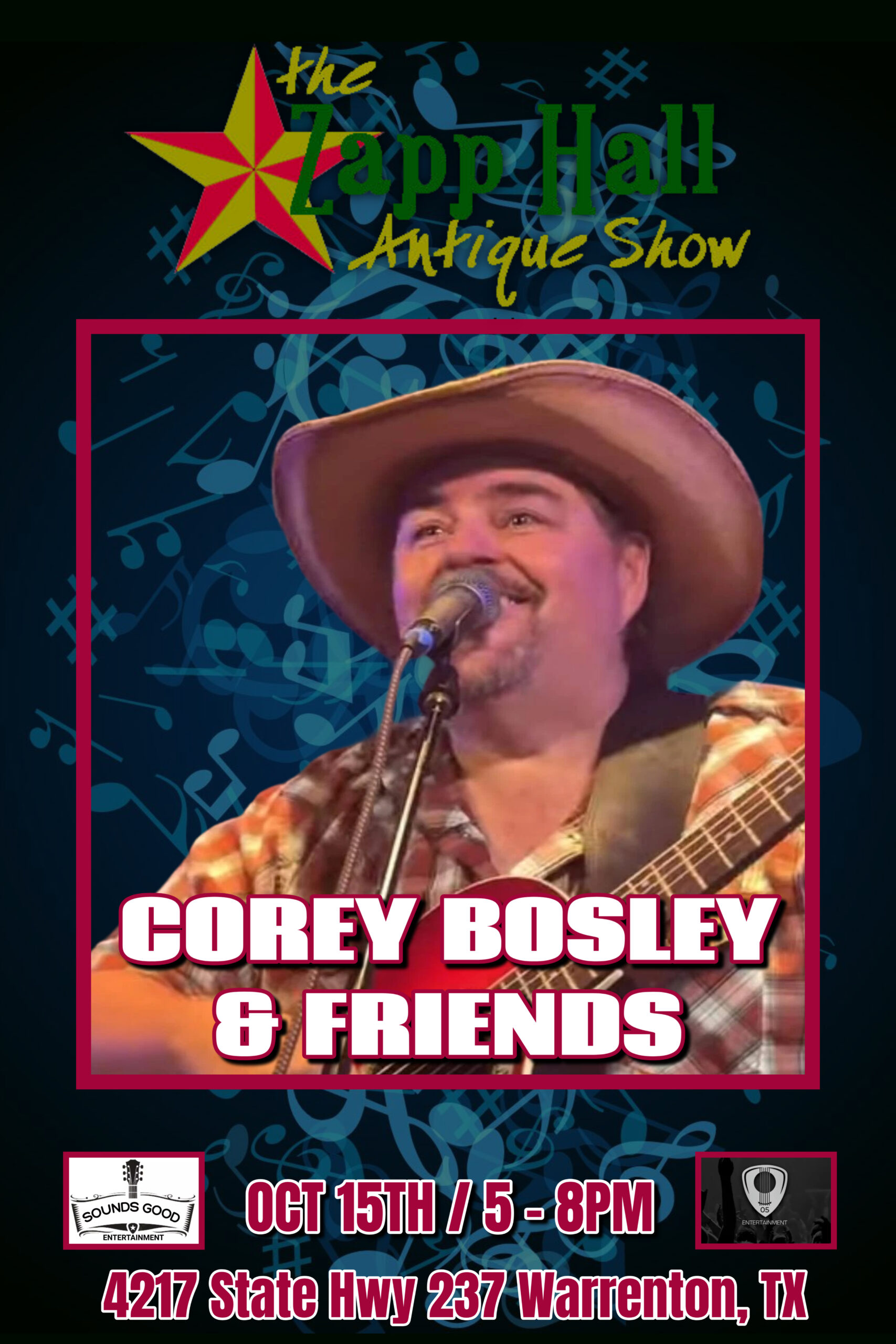 Corey Bosley & Friends @ Zapp Hall Antique Show