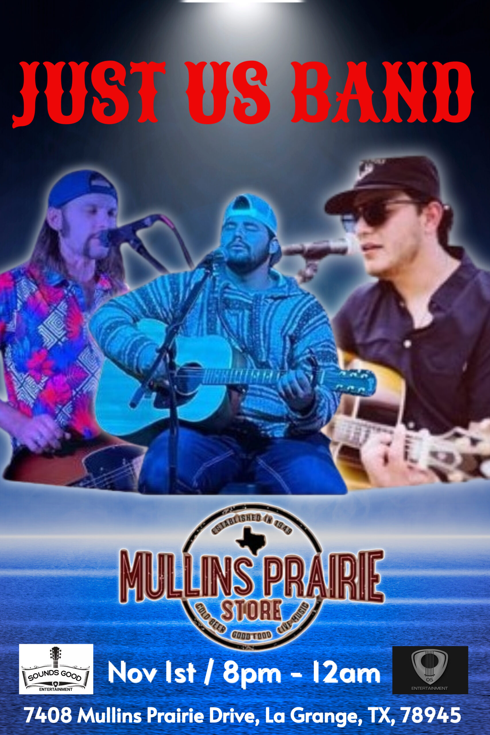 Just Us Band @ Mullins Prairie Store