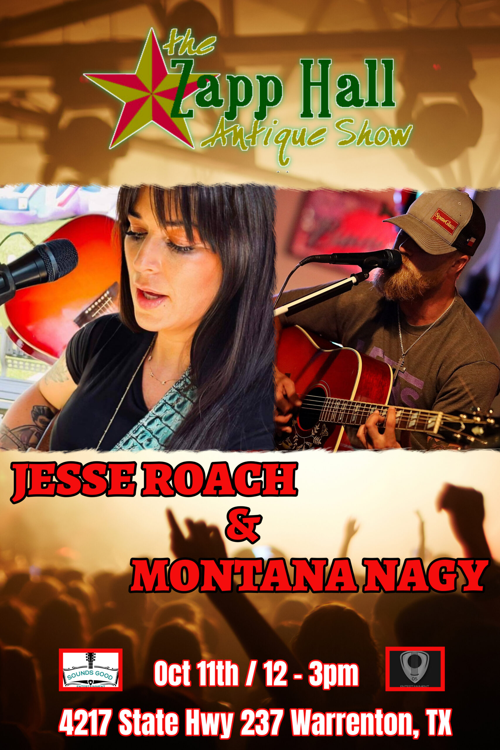 Jesse Roach & Montana Nagy @ Zapp Hall Antique Show