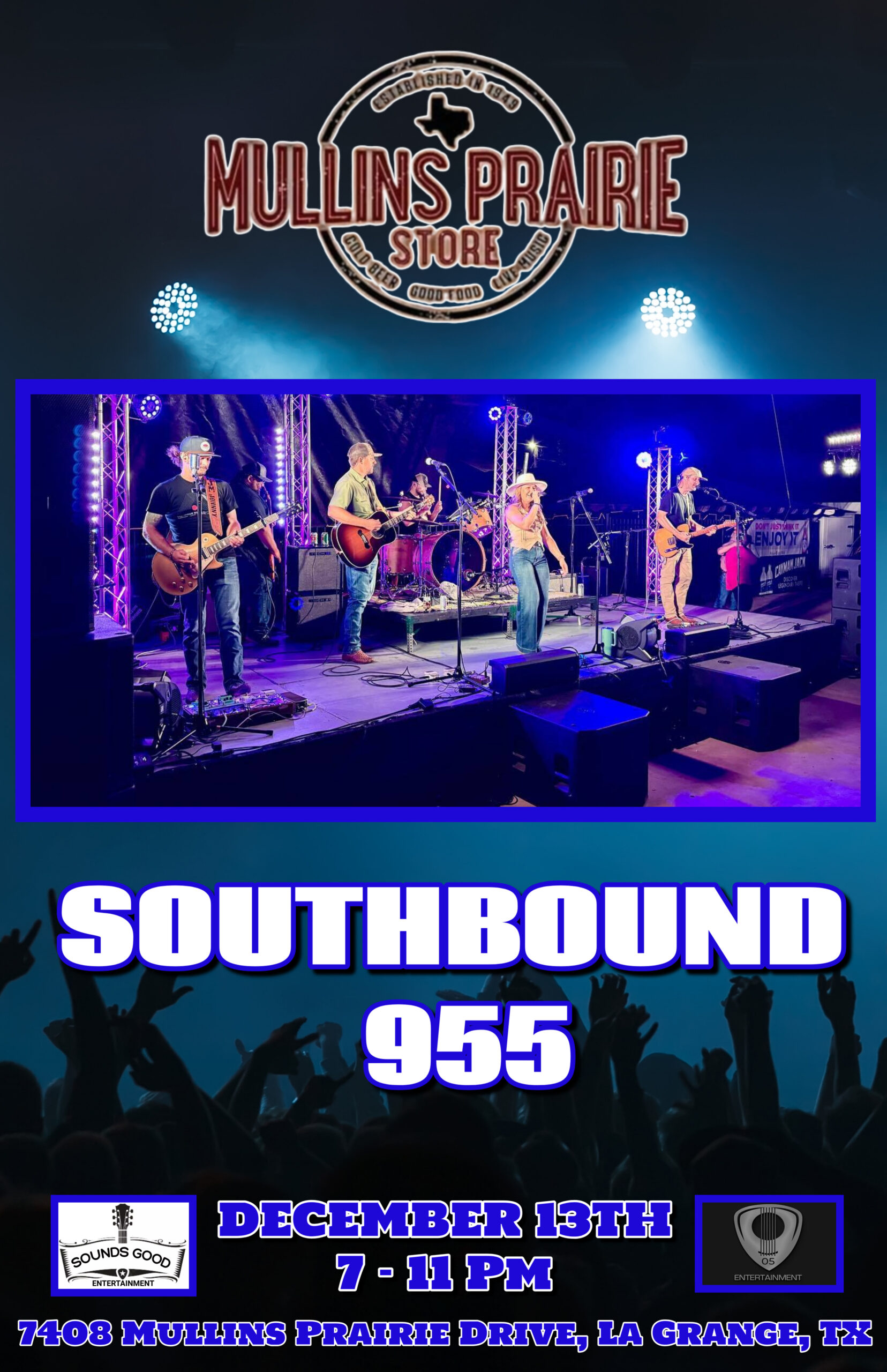 Southbound 955 @ Mullins Prairie Store