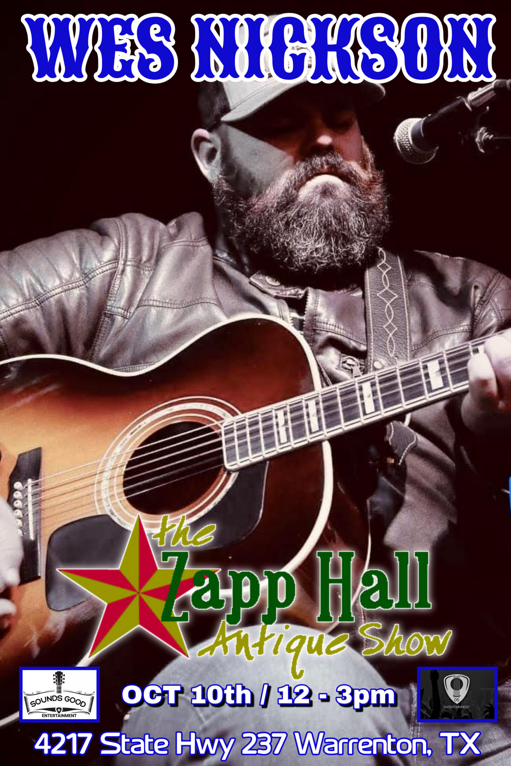 Wes Nickson @ Zapp Hall Antique Show