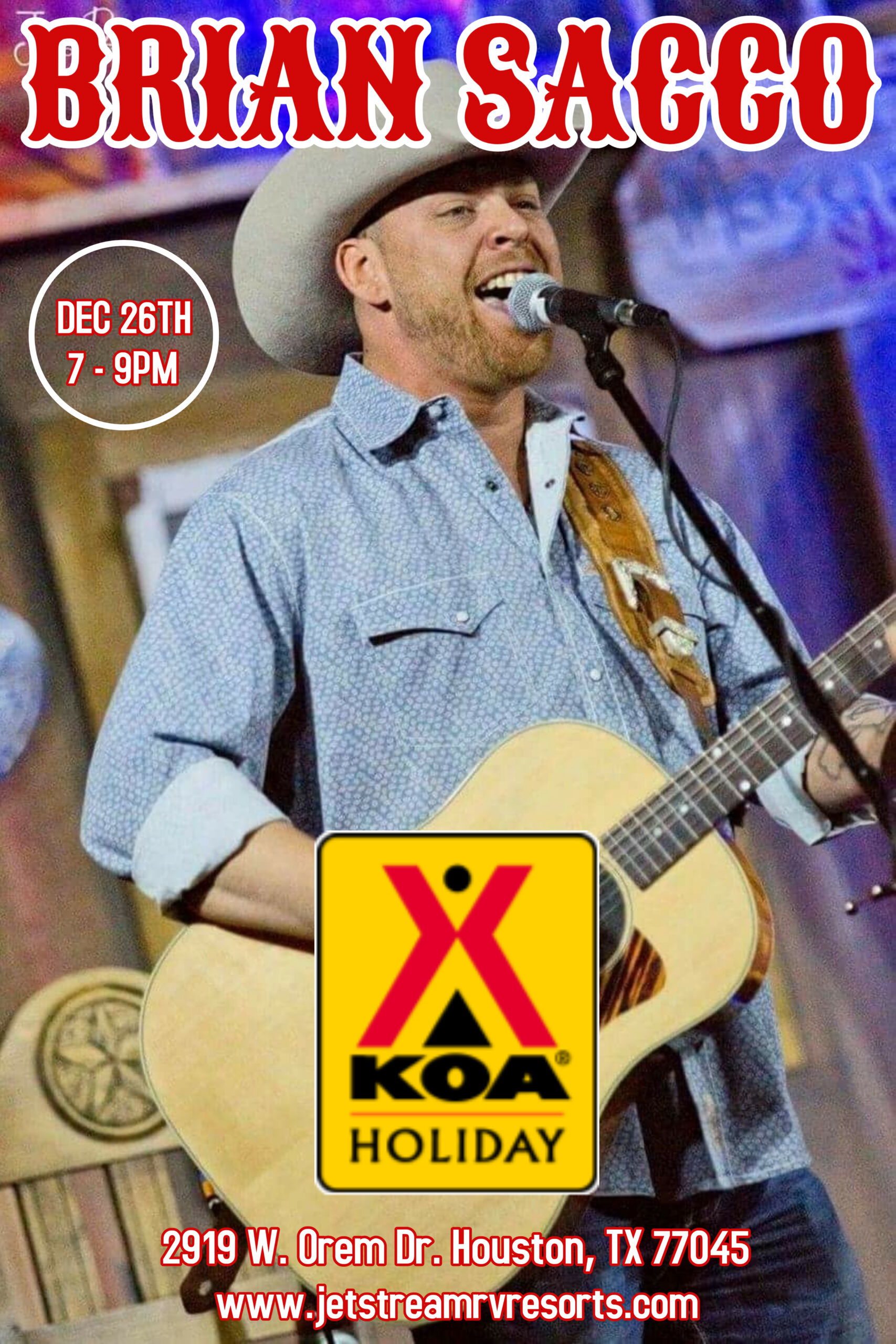 Brian Sacco @ Houston Med Center KOA