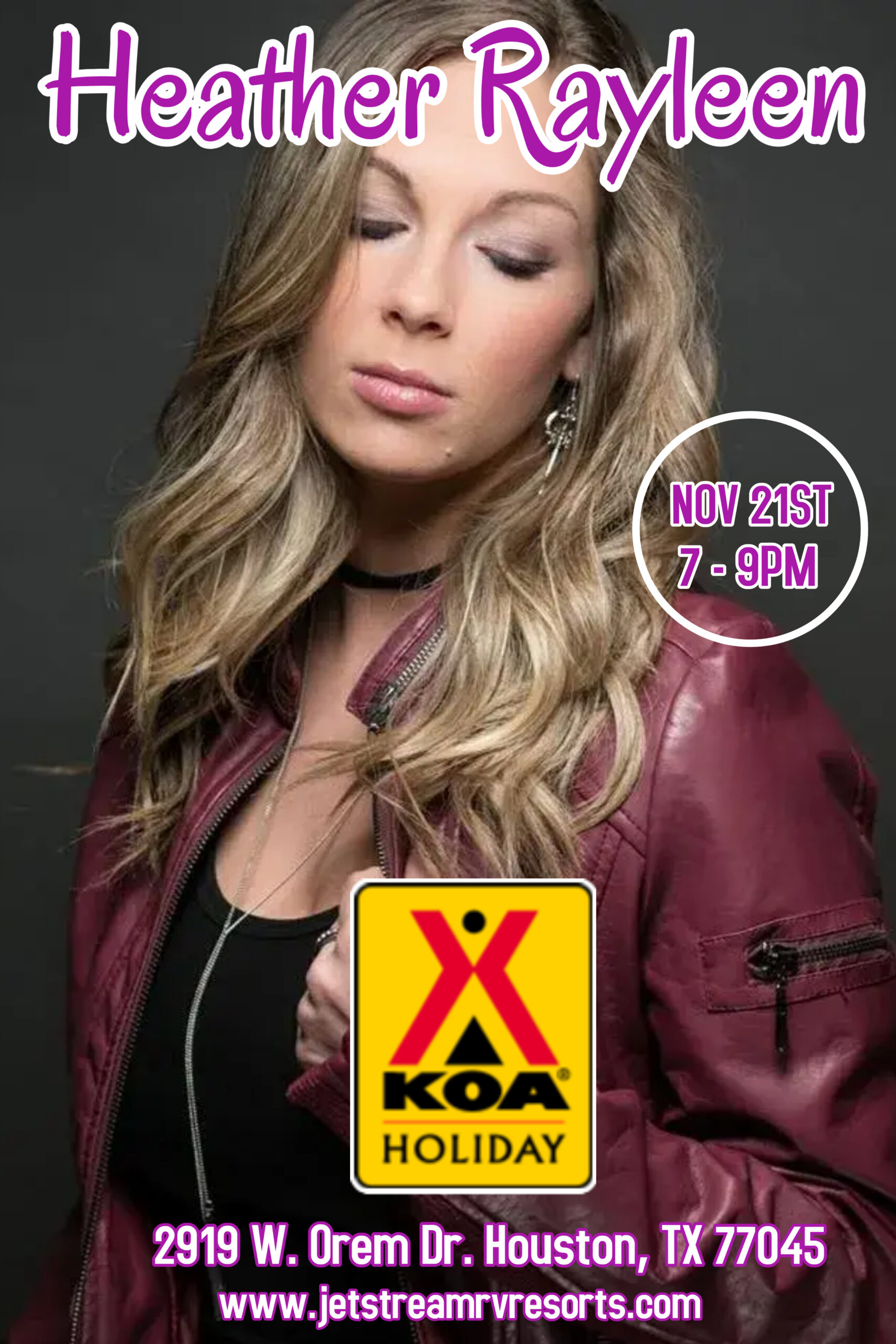 Heather Rayleen @ Houston Med Center KOA