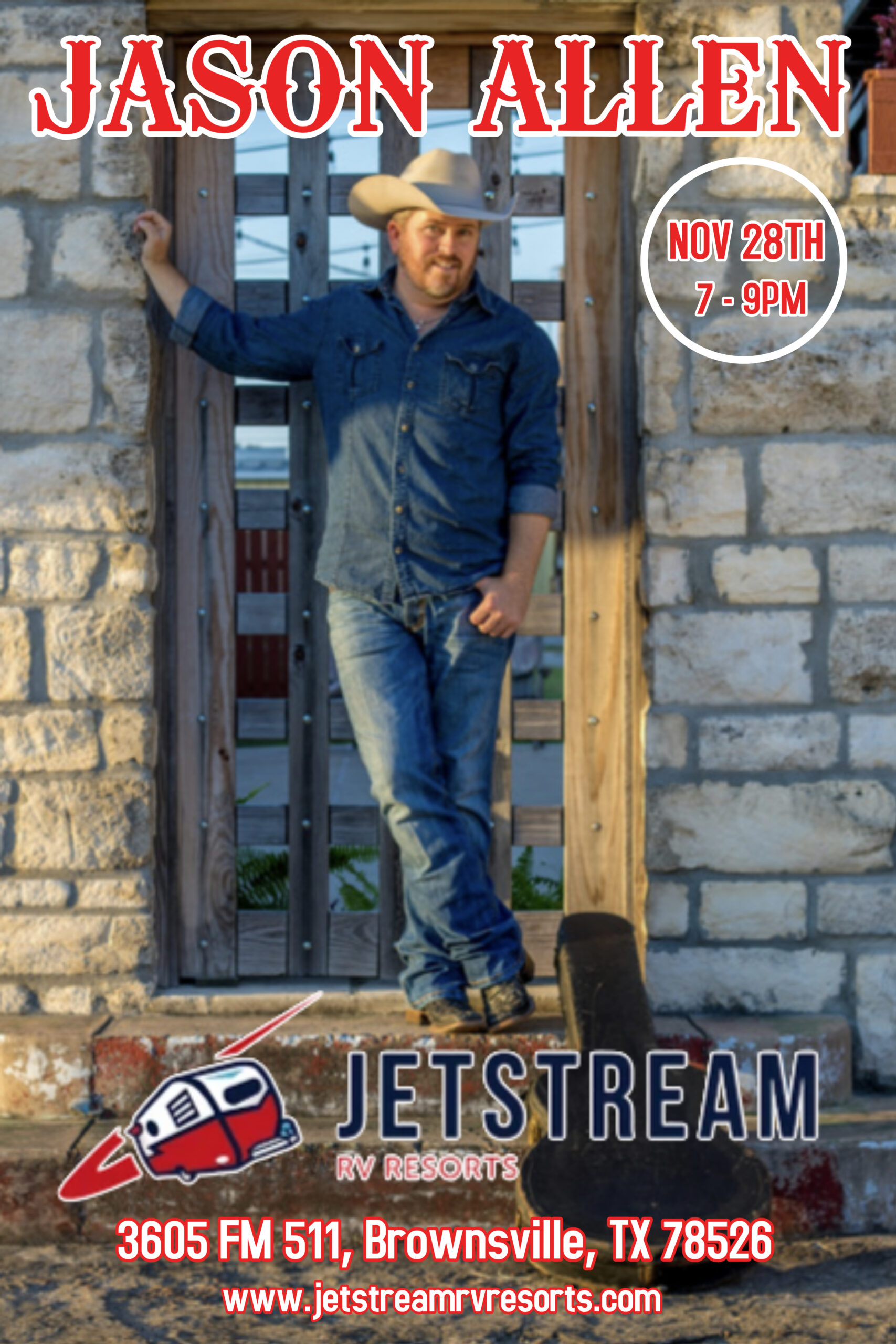Jason Allen @ Jetstream RV Resort - Brownsville