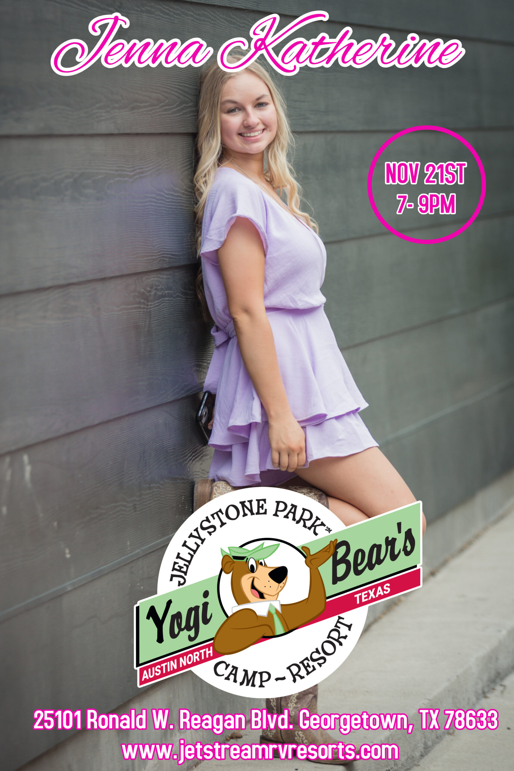 Jenna Katherine @ Yogi Bear's Jellystone Park Camp Resort