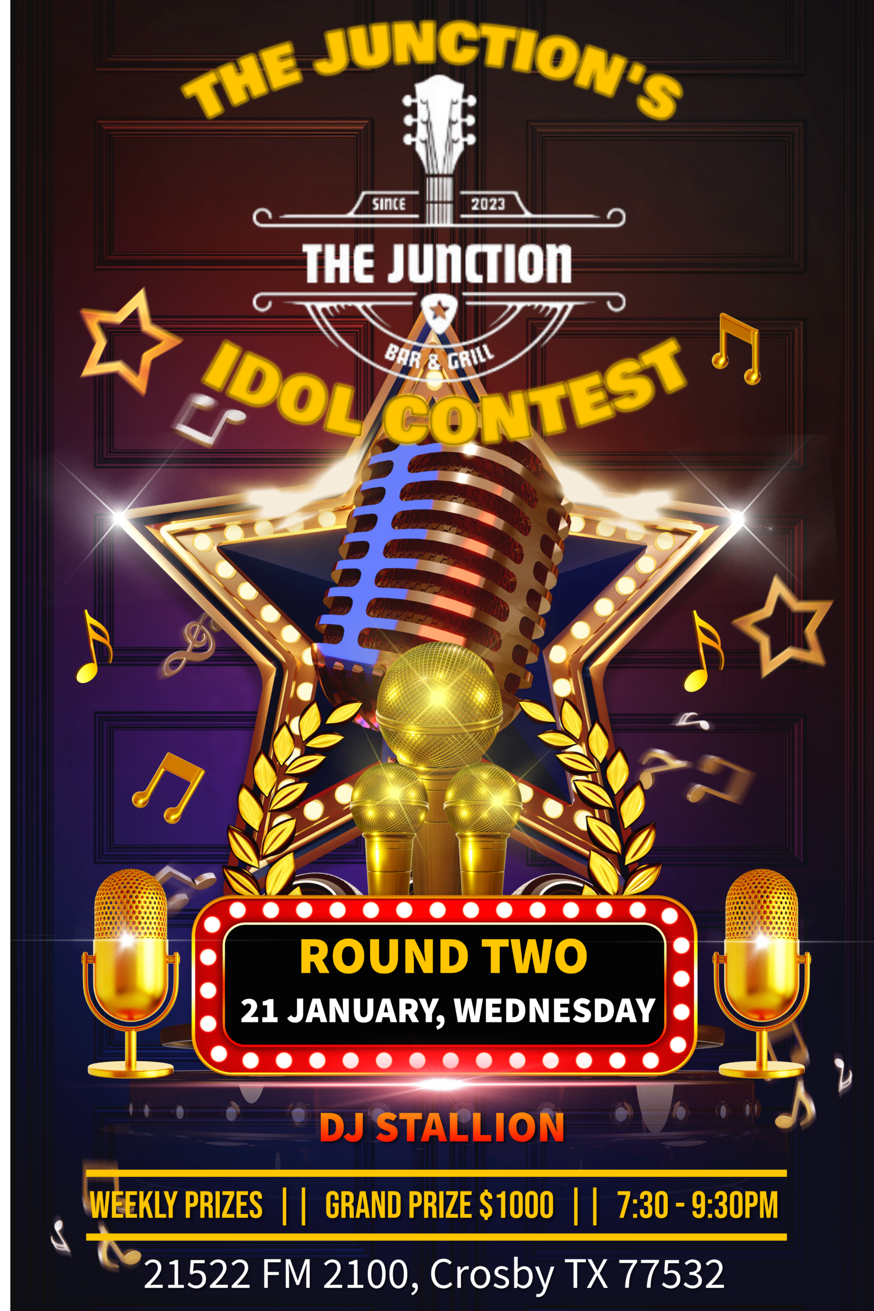 The Junction's Bar & Grill Idol Contest (Round 2)