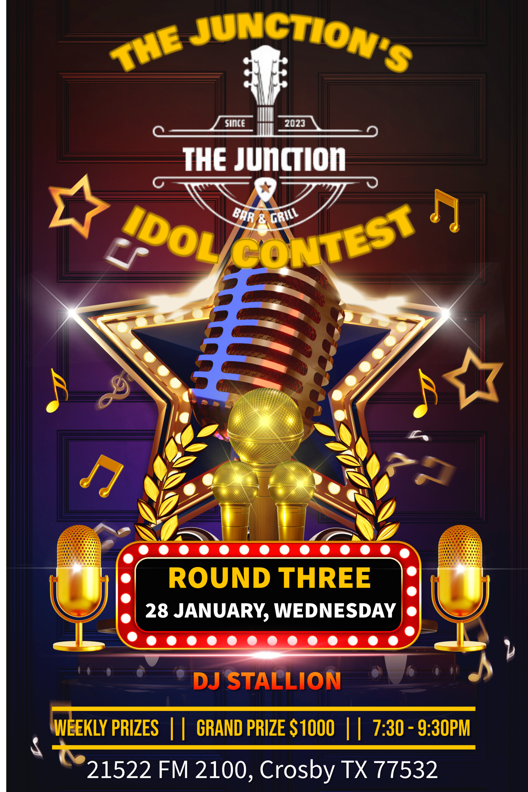 The Junction's Bar & Grill Idol Contest (Round 3)