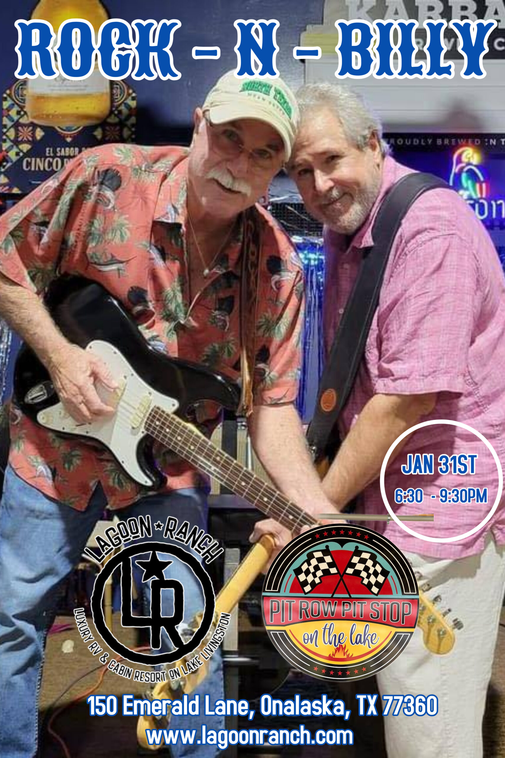 Rock - N - Billy @ Lagoon Ranch Luxury RV & Cabin Resort