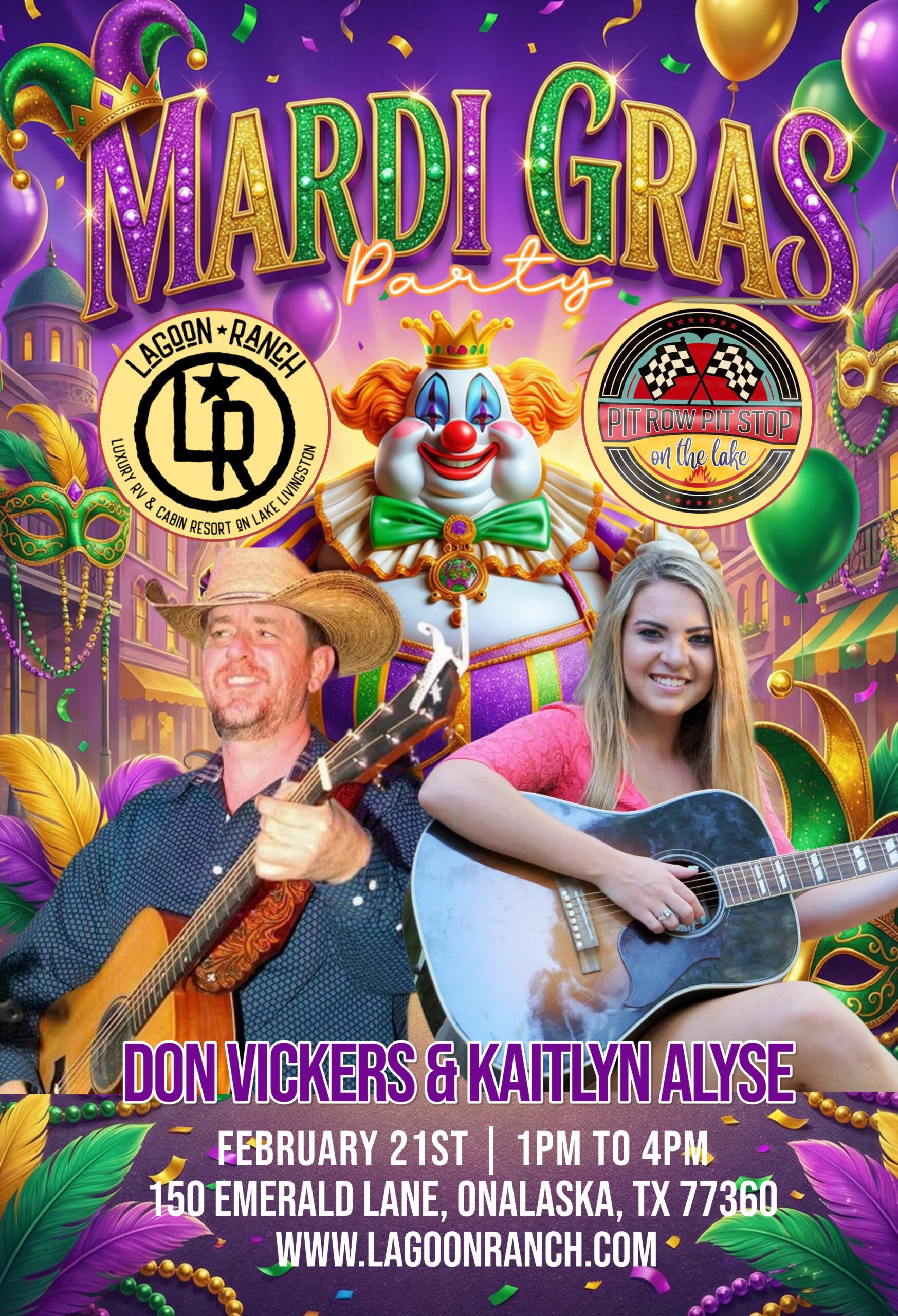 Don Vickers & Kaitlyn Alyse @ Lagoon Ranch RV Resort