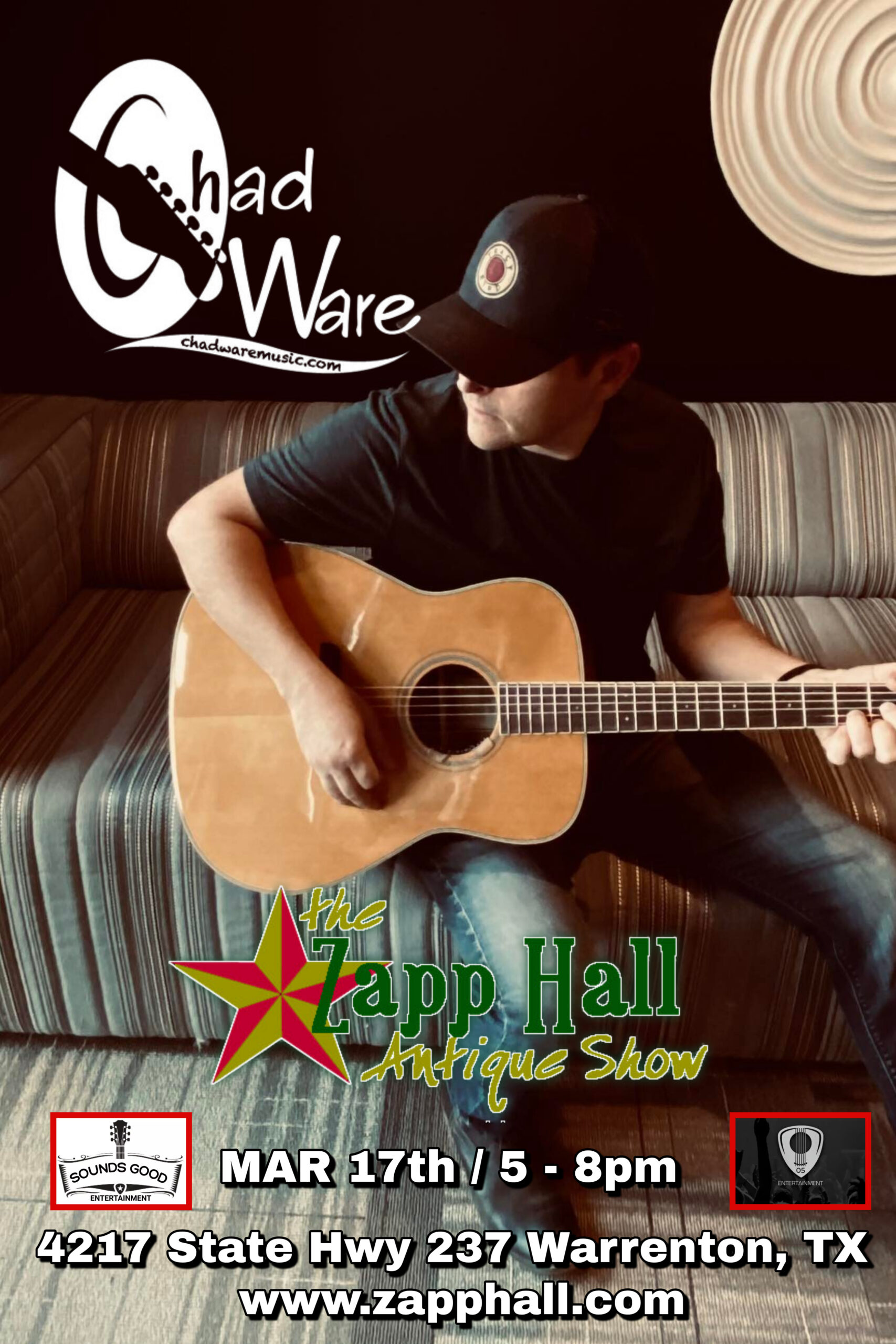 Chad Ware @ Zapp Hall Antique Show