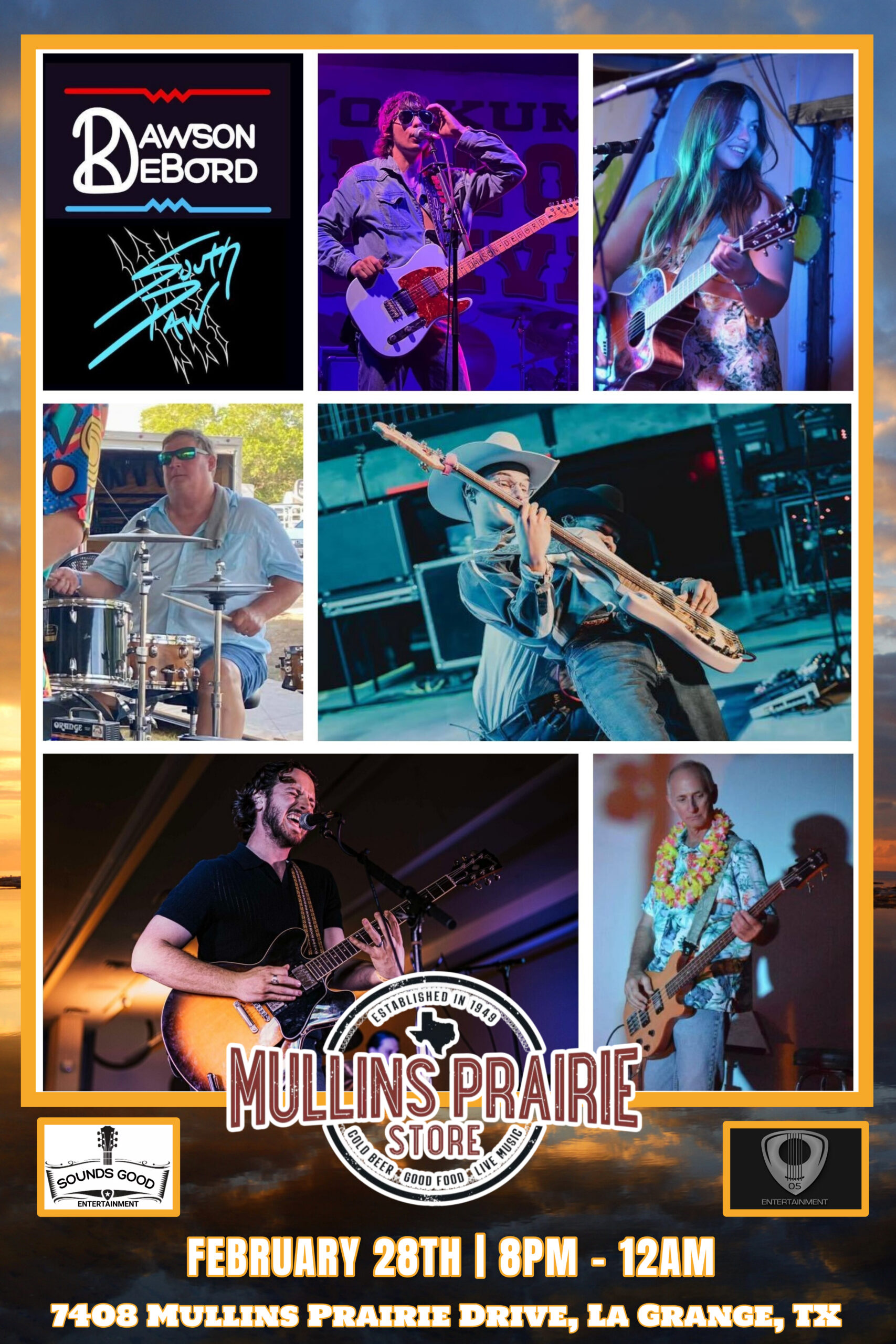 Dawson DeBord & Southpaw @ Mullins Prairie Store