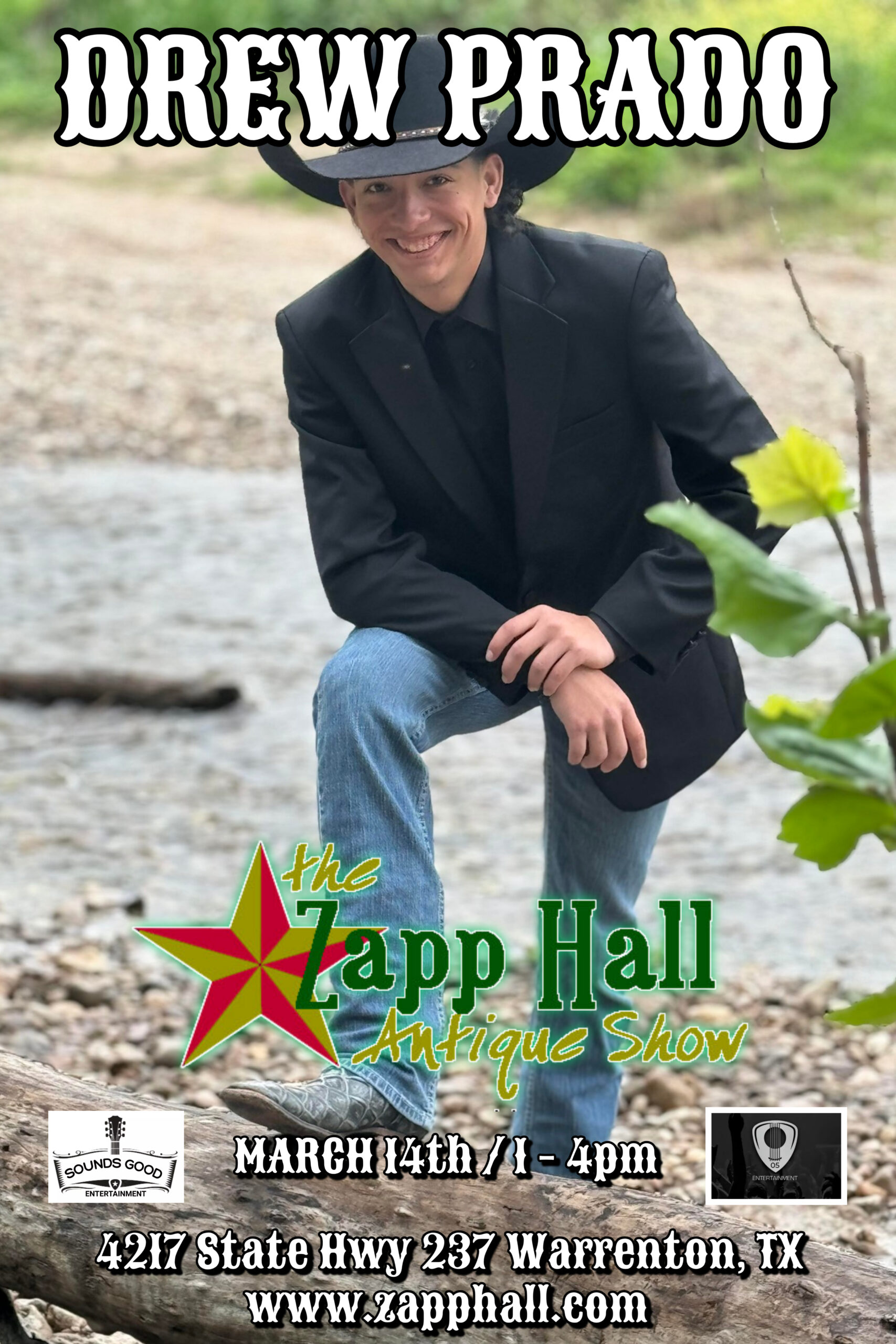 Drew Prado @ Zapp Hall Antique Show