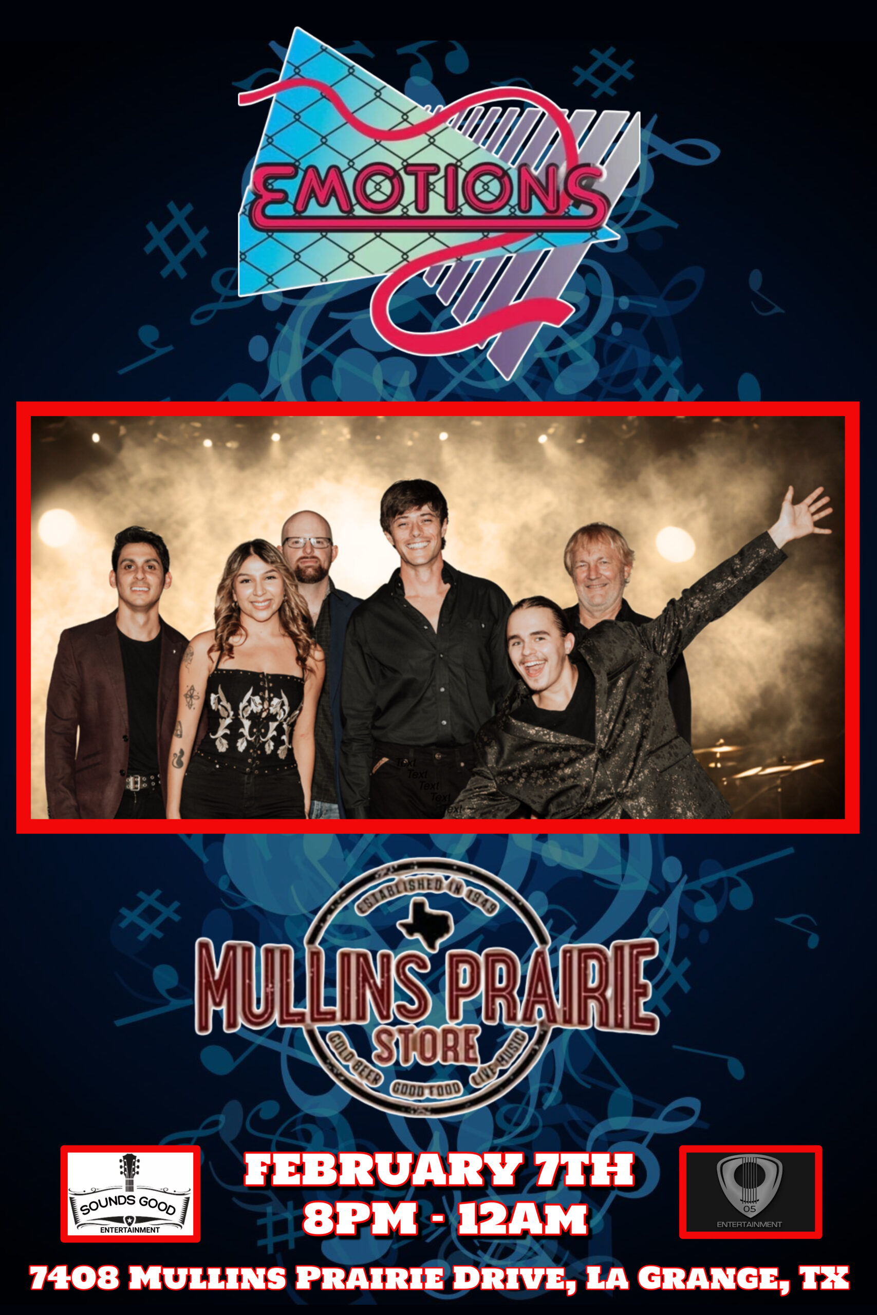 The Emotions @ Mullins Prairie Store