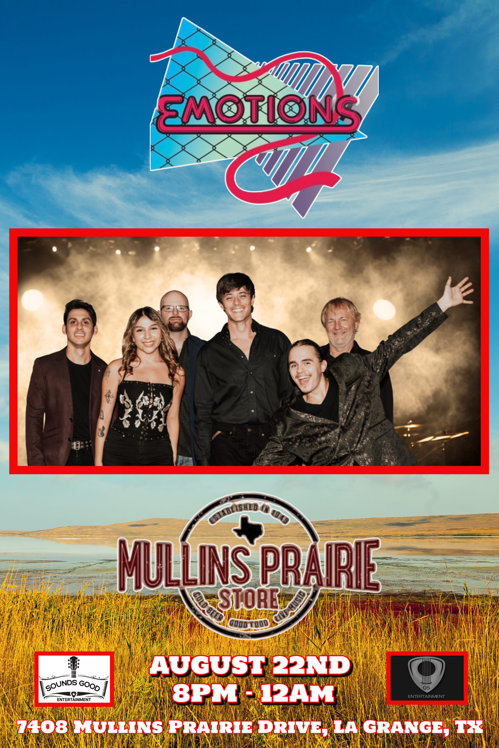 The Emotions @ Mullins Prairie Store