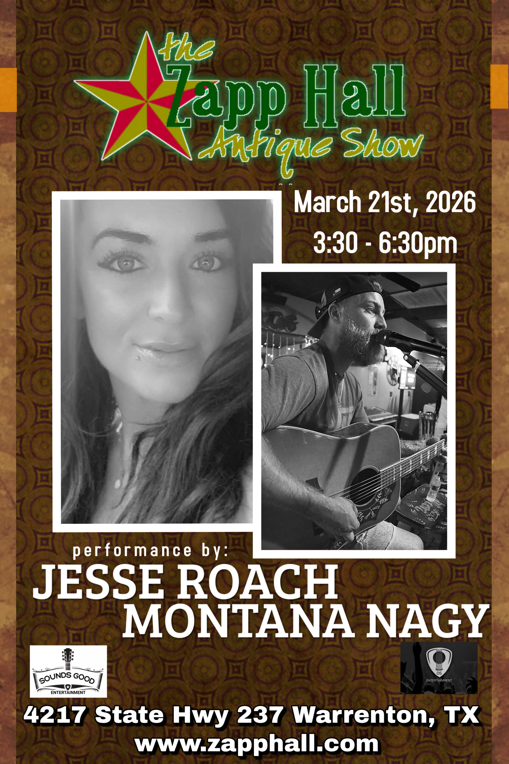 Jesse Roach & Montana Nagy @ Zapp Hall Antique Show