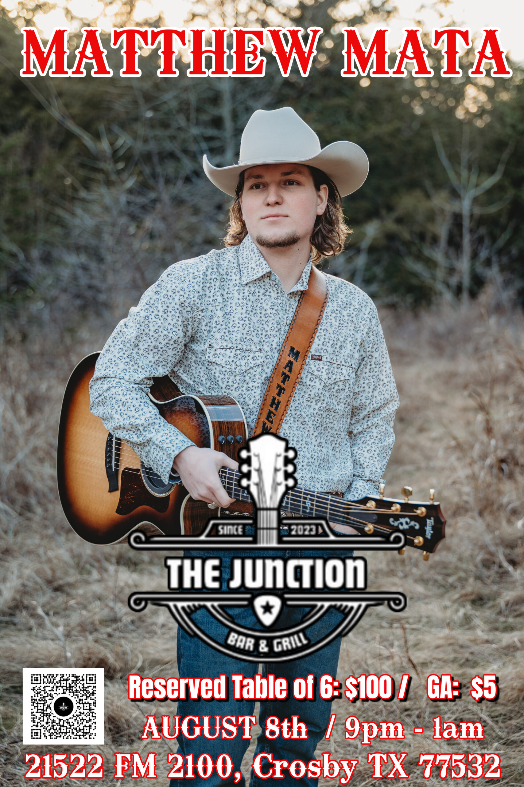 Matthew Mata @ The Junction Bar and Grill