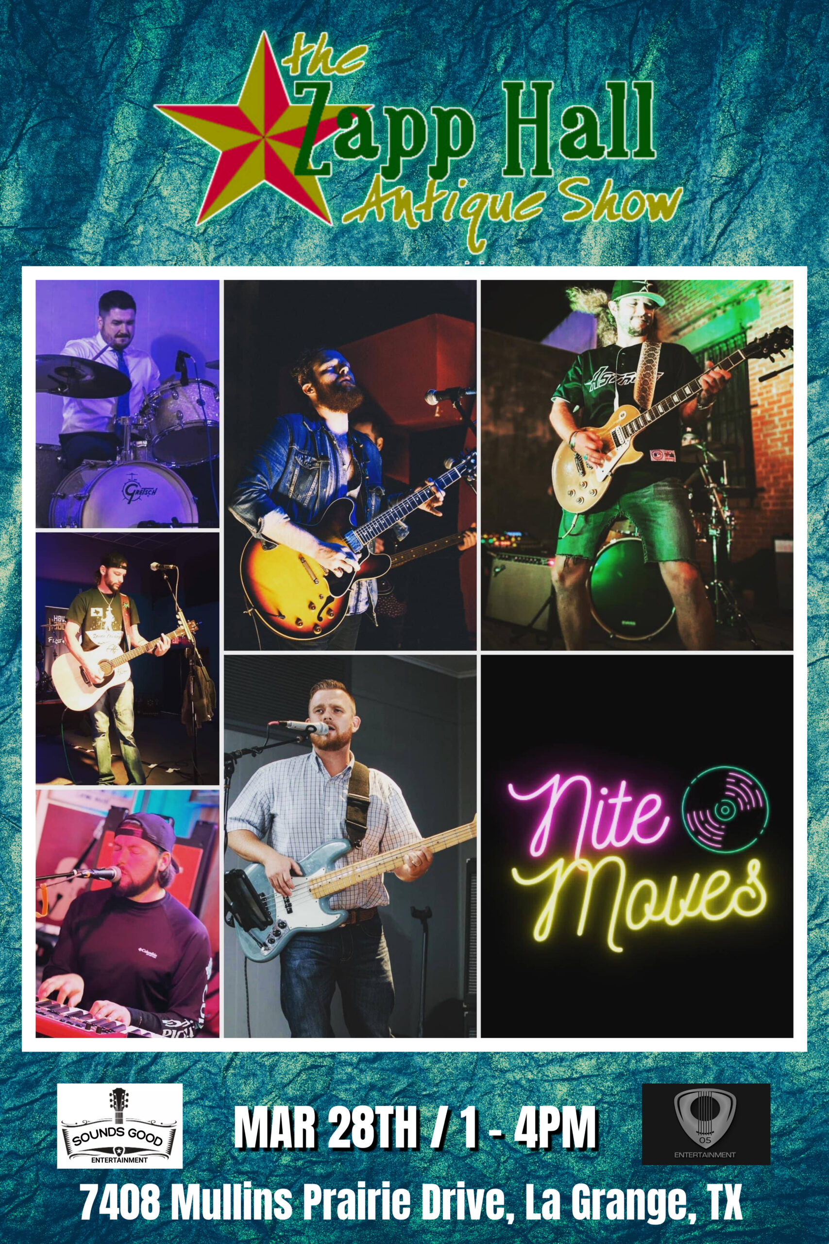 Nite Moves @ Zapp Hall Antique Show