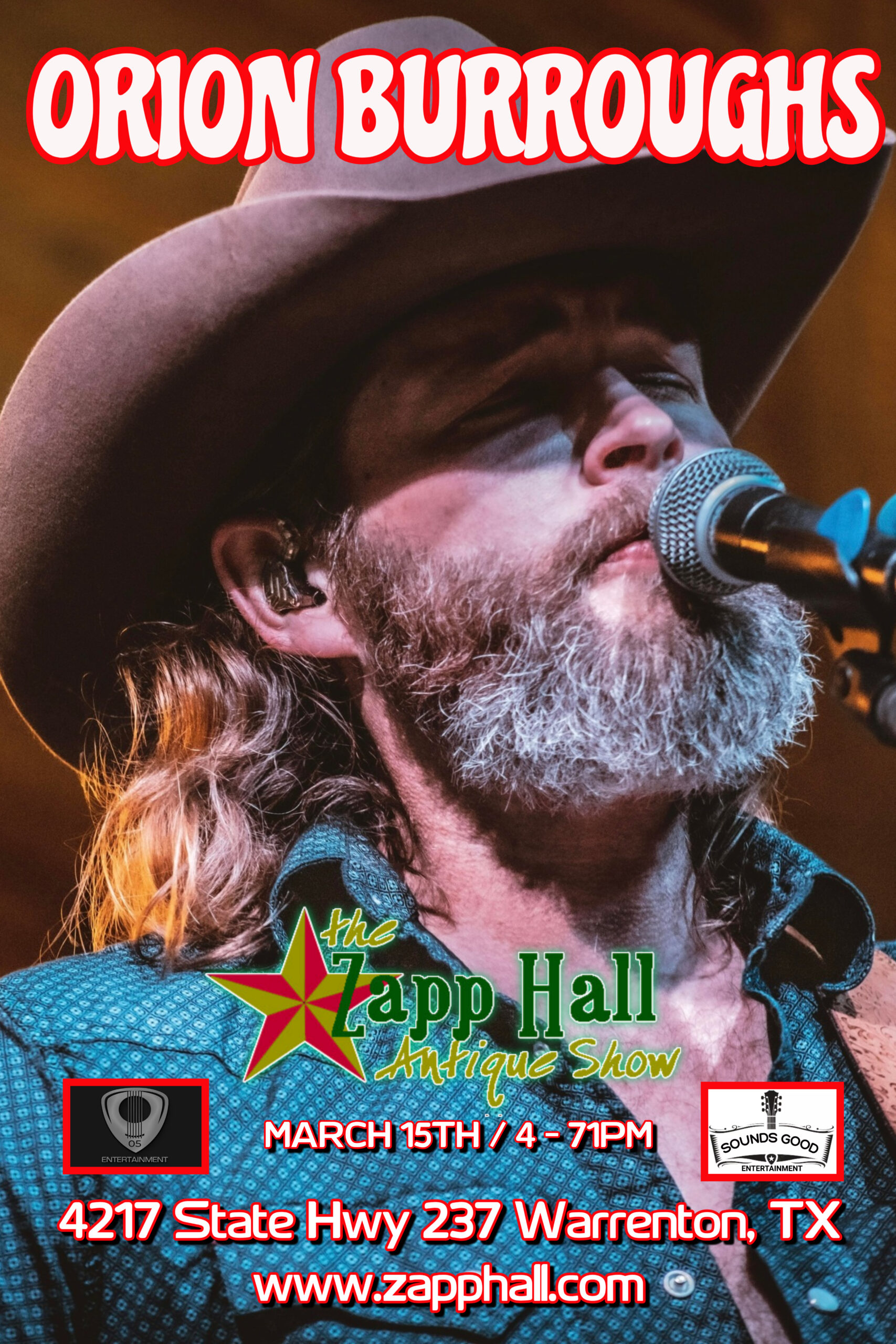 Orion Burroughs @ Zapp Hall Antique Show