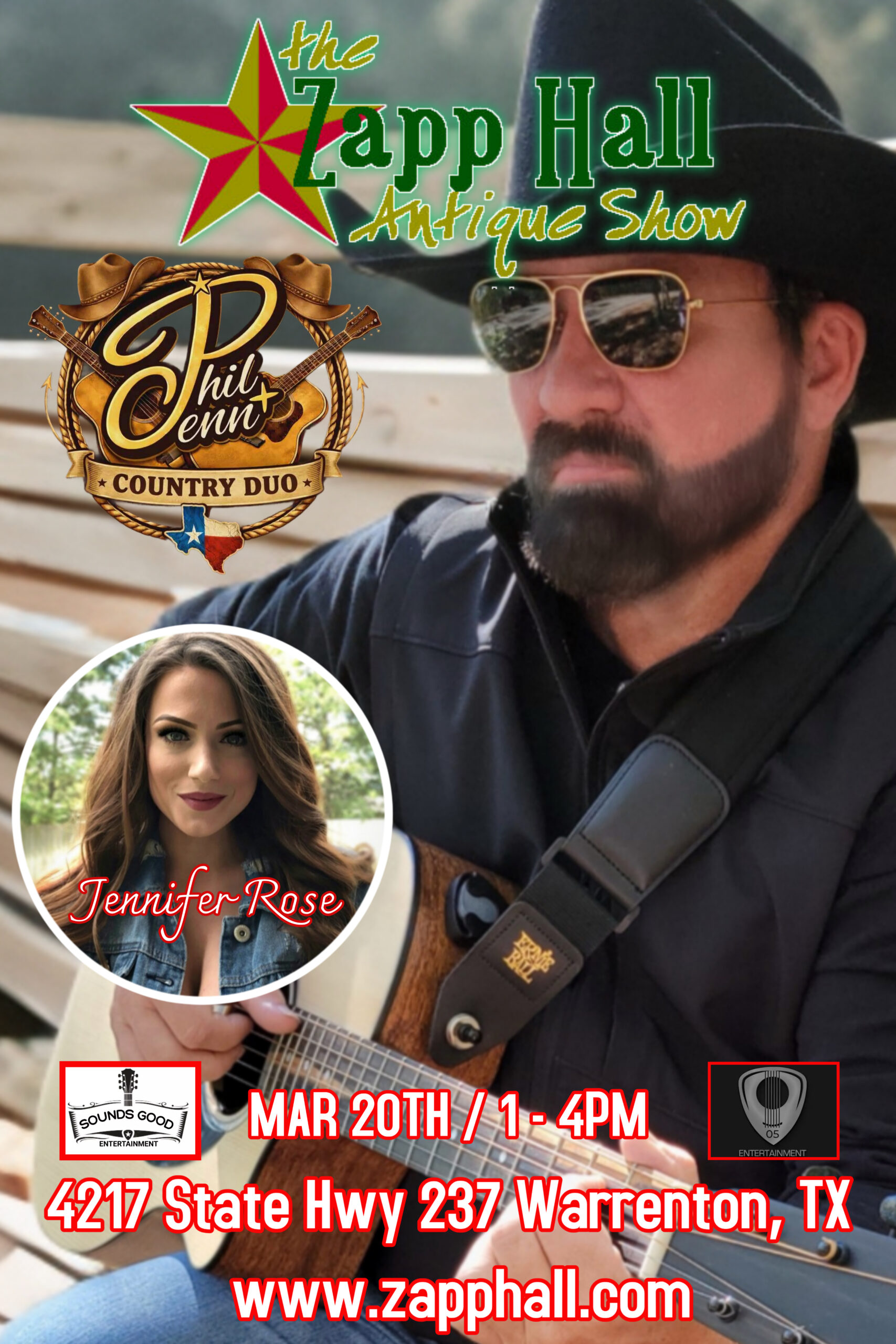 Phillip Craig w/Jennifer Rose @ Zapp Hall Antique Show