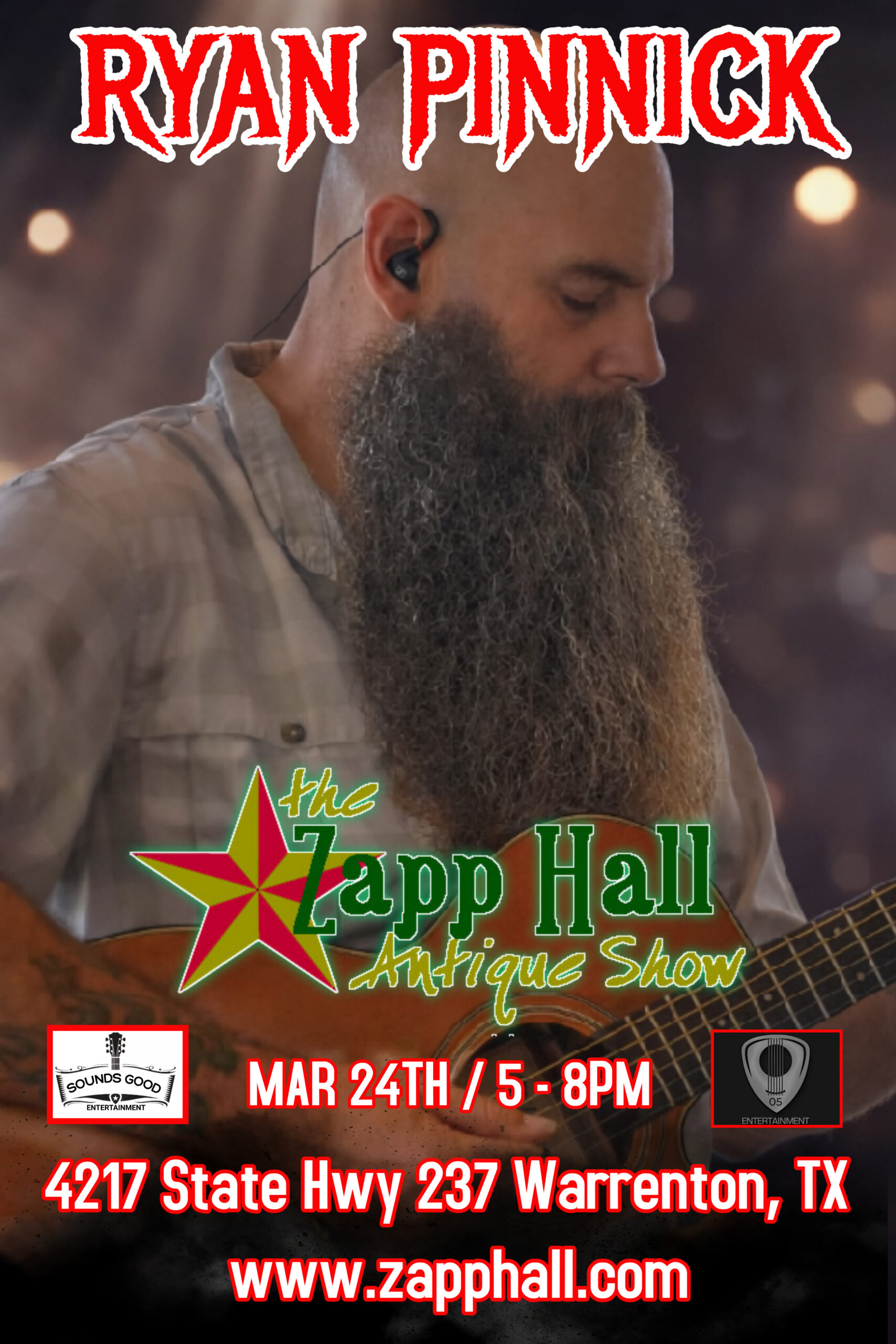 Ryan Pinnick @ Zapp Hall Antique Show