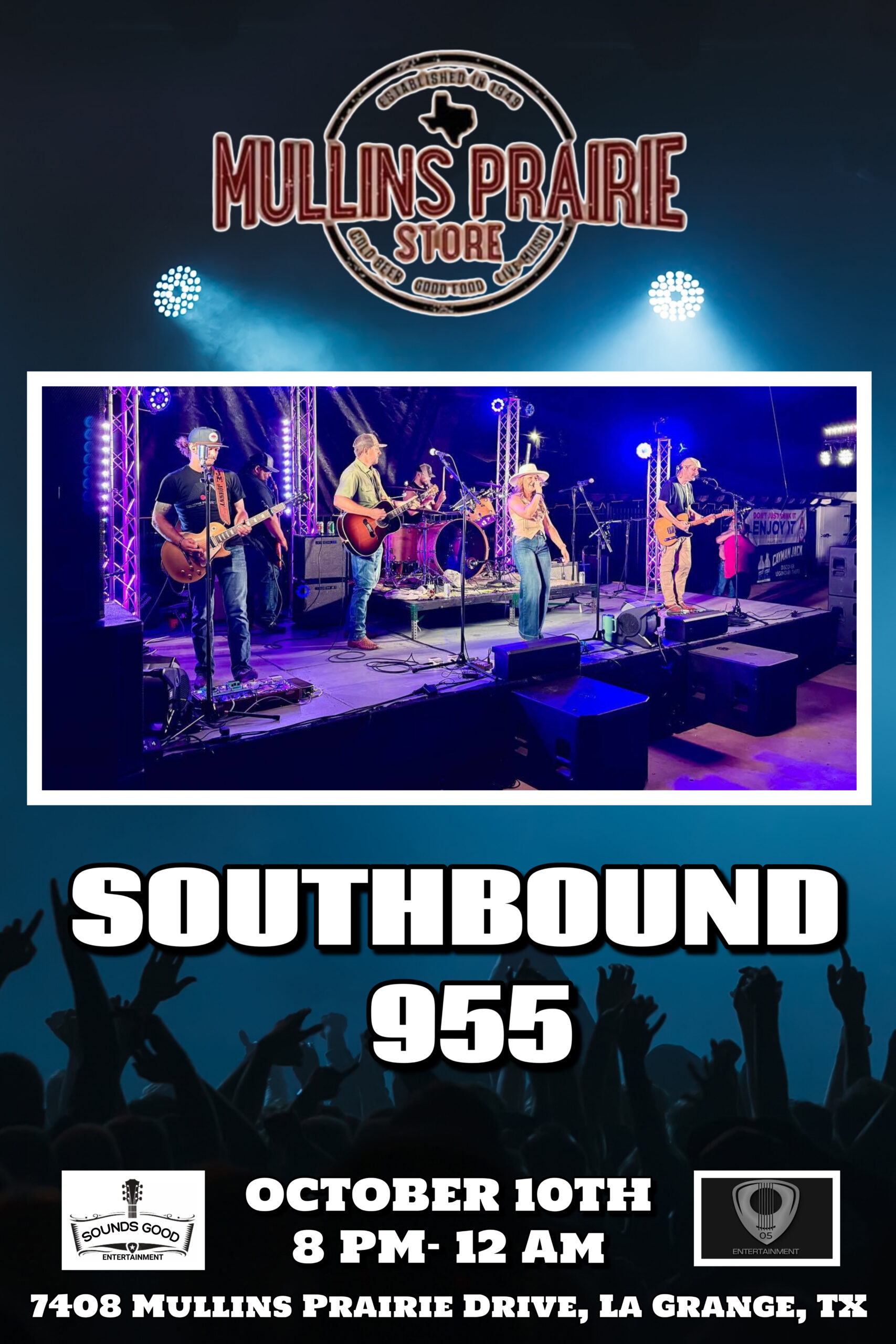 Southbound 955 @ Mullins Prairie Store