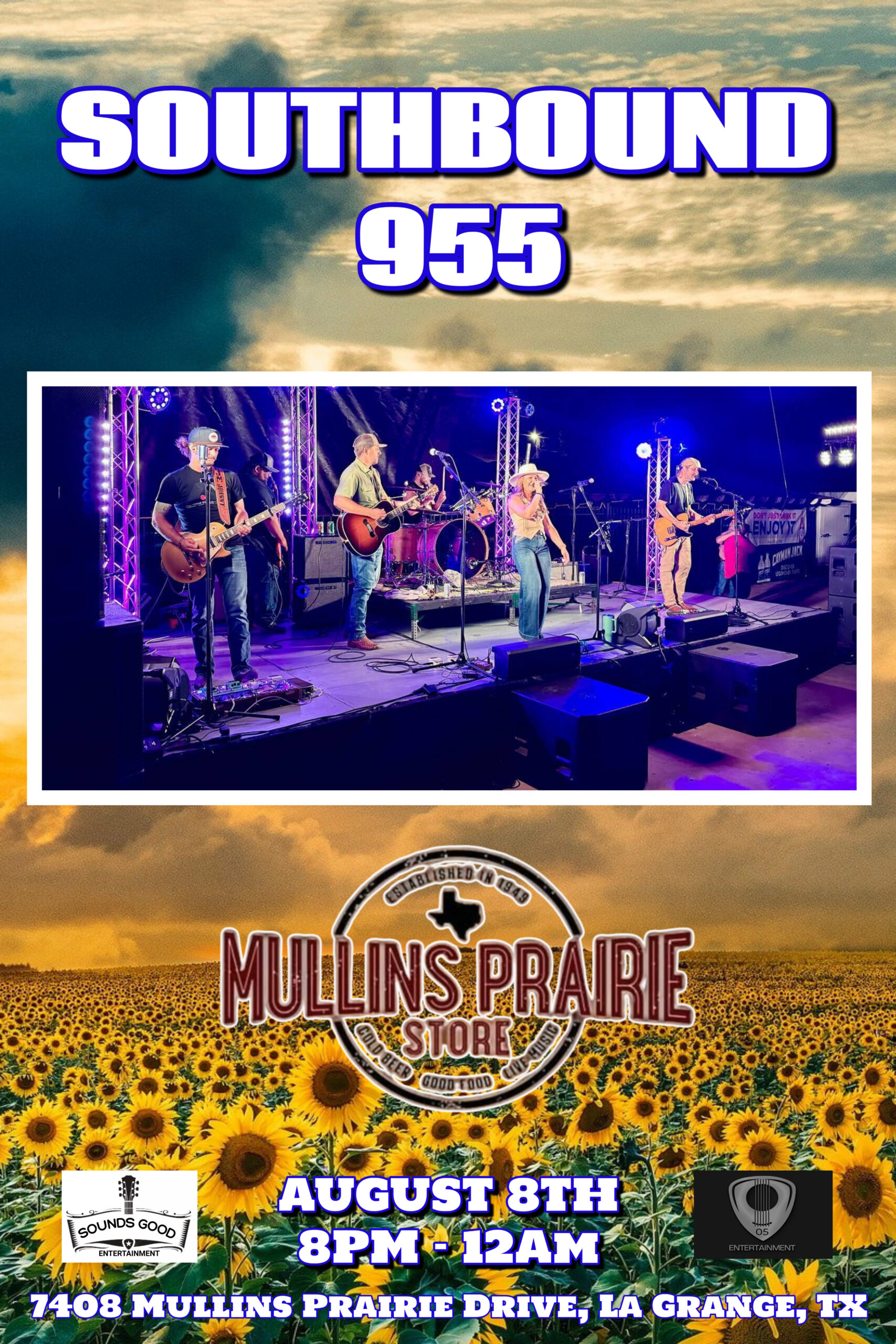 Southbound 955 @ Mullins Prairie Store