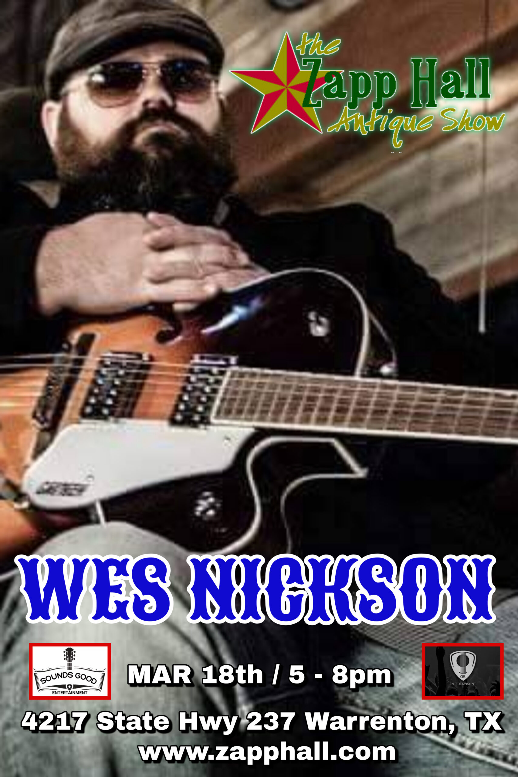 Wes Nickson @ Zapp Hall Antique Show