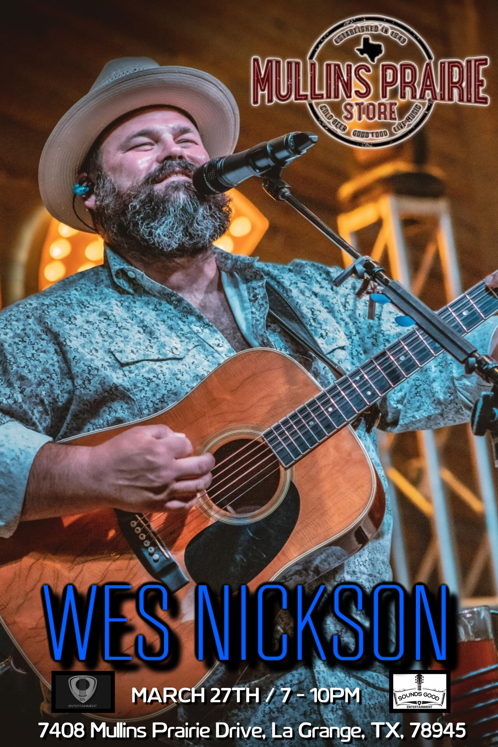 Wes Nickson @ Mullins Prairie Store