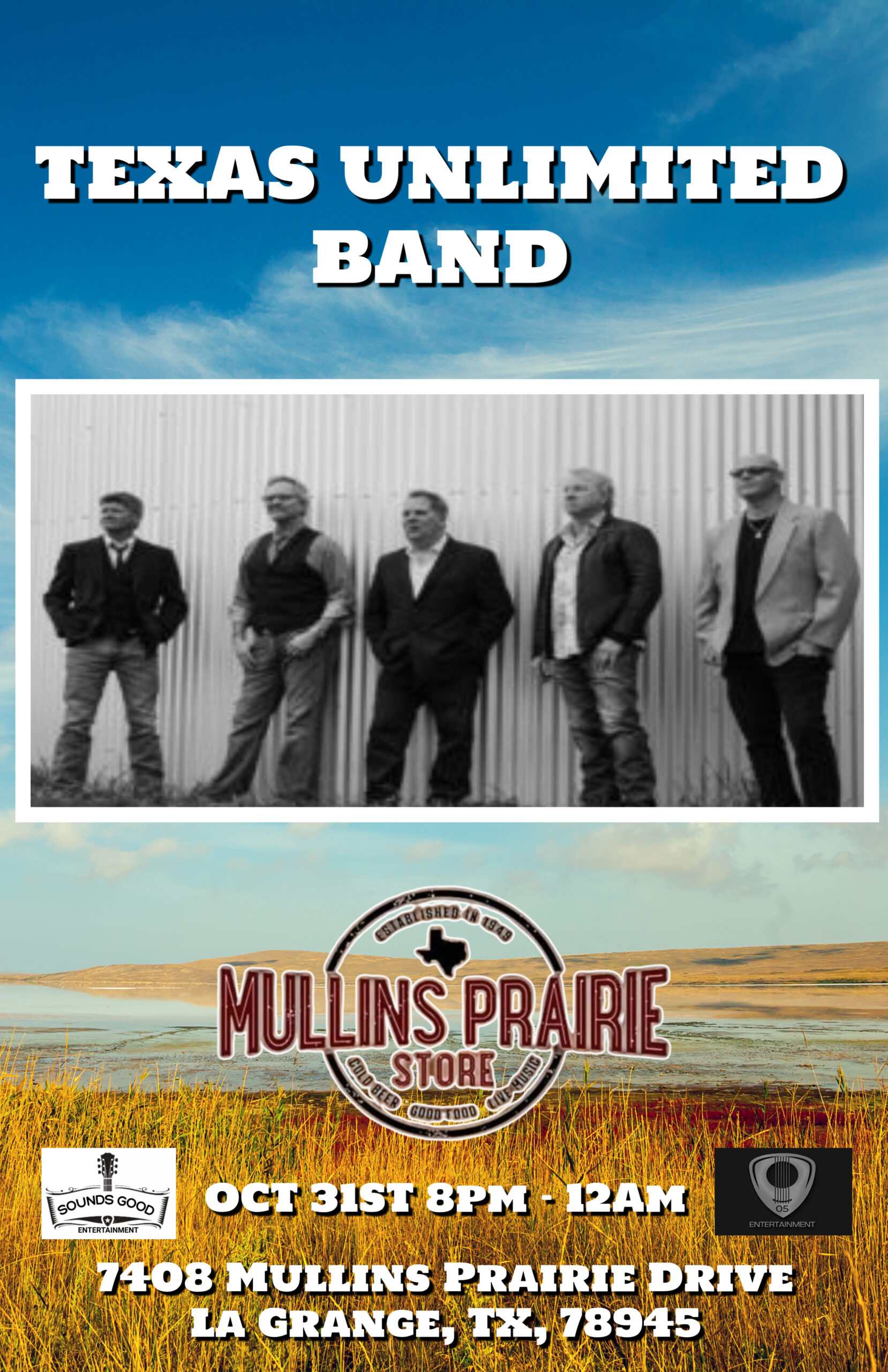 Texas Unlimited Band @ Mullins Prairie Store