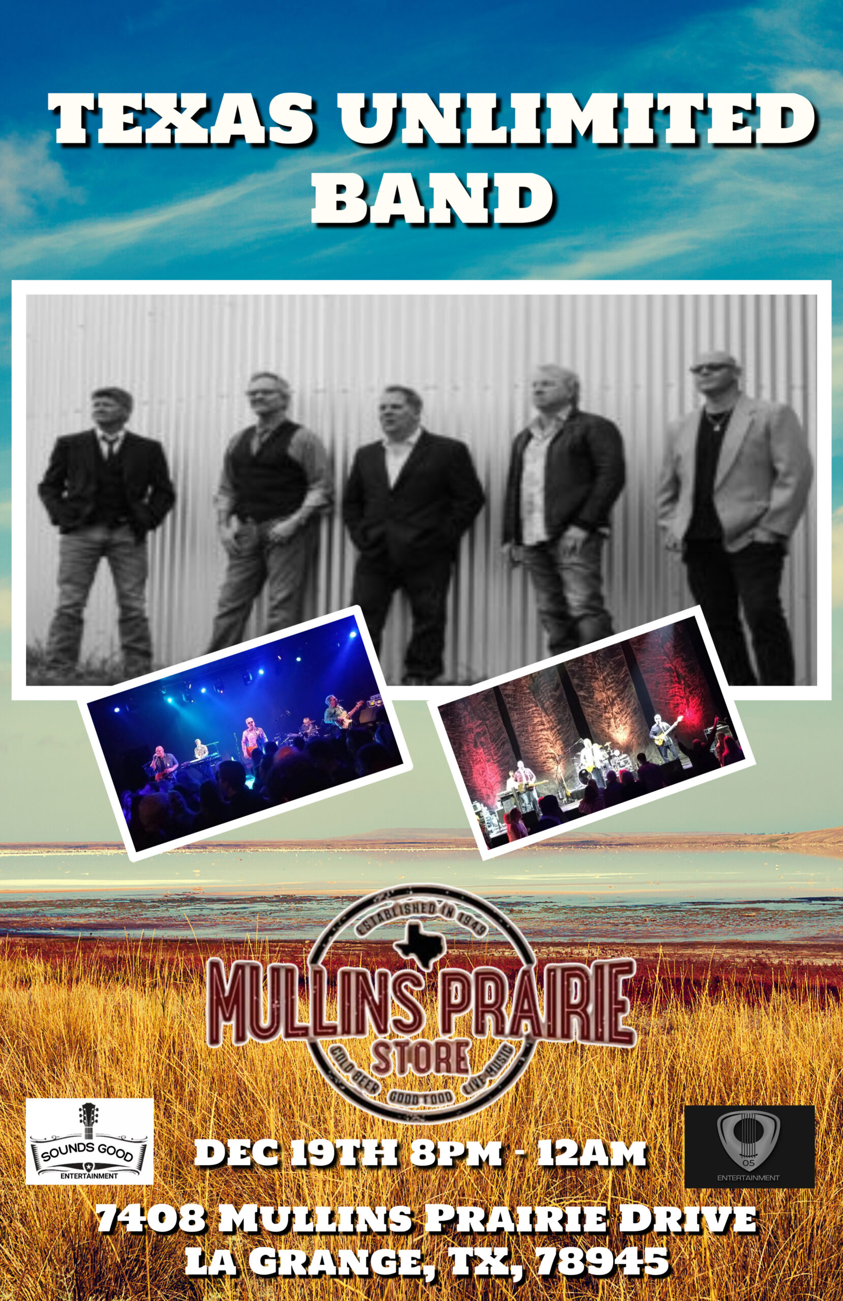 Texas Unlimited Band @ Mullins Prairie Store