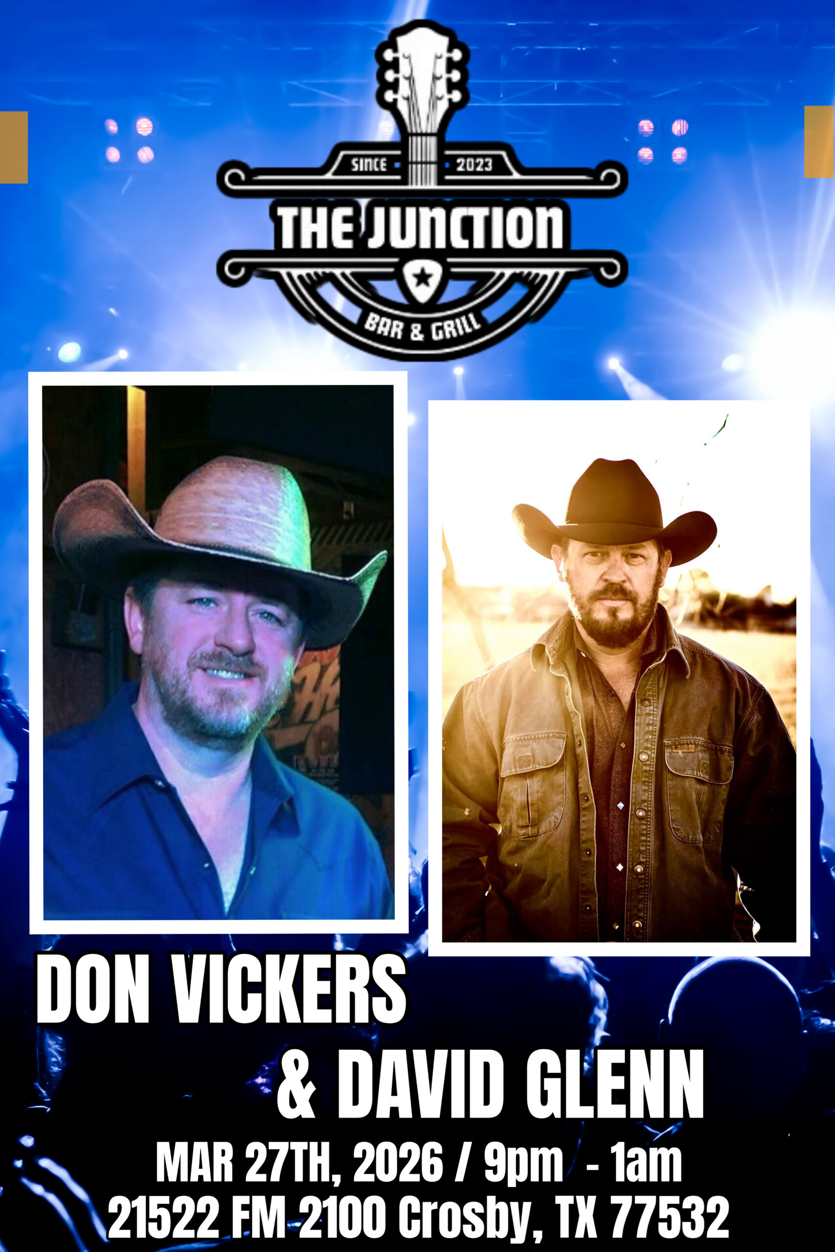 Don Vickers & David Glenn @ The Junction Bar and Grill