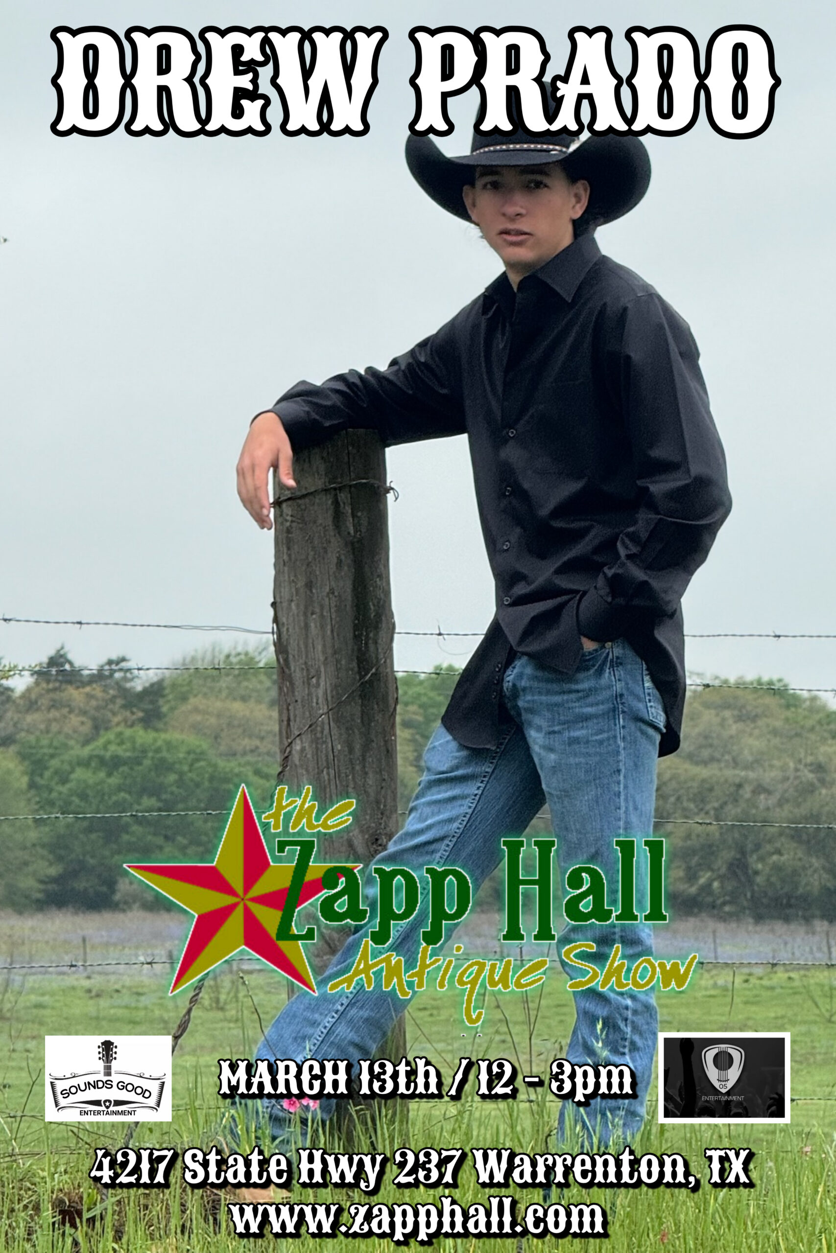 Drew Prado @ Zapp Hall Antique Show