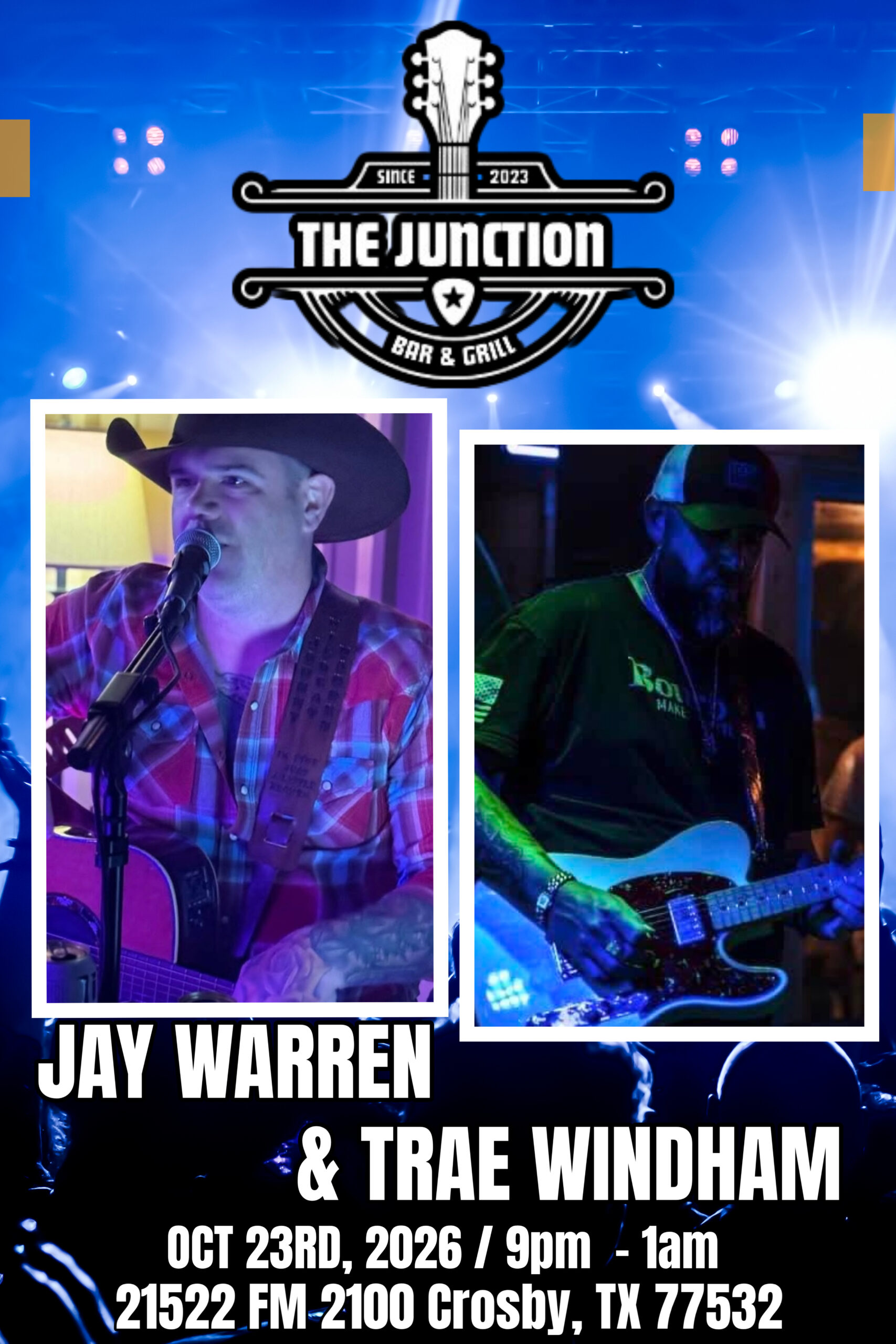 Jay Warren & Trae Windham @ The Junction Bar and Grill