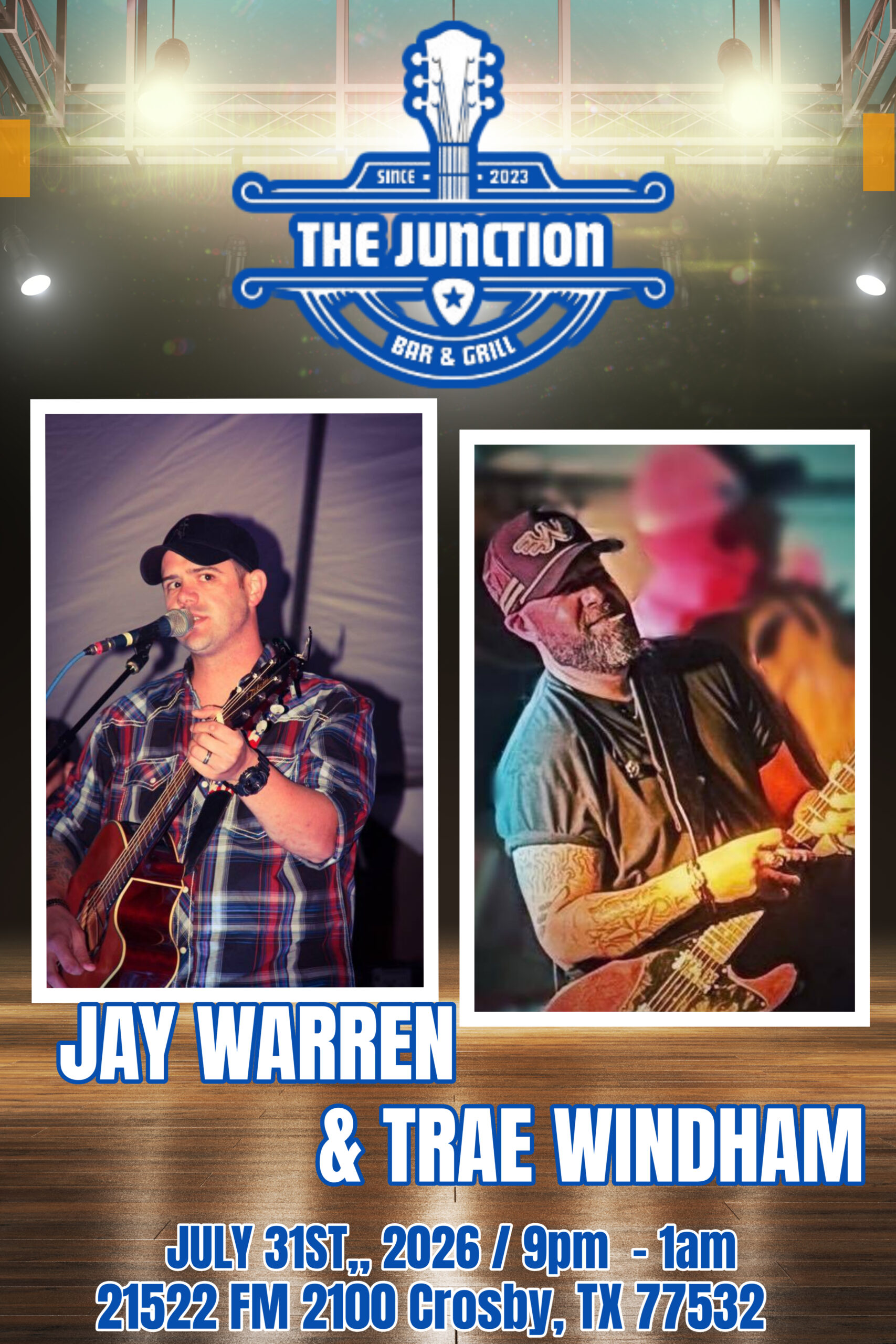 Jay Warren & Trae Windham @ The Junction Bar and Grill