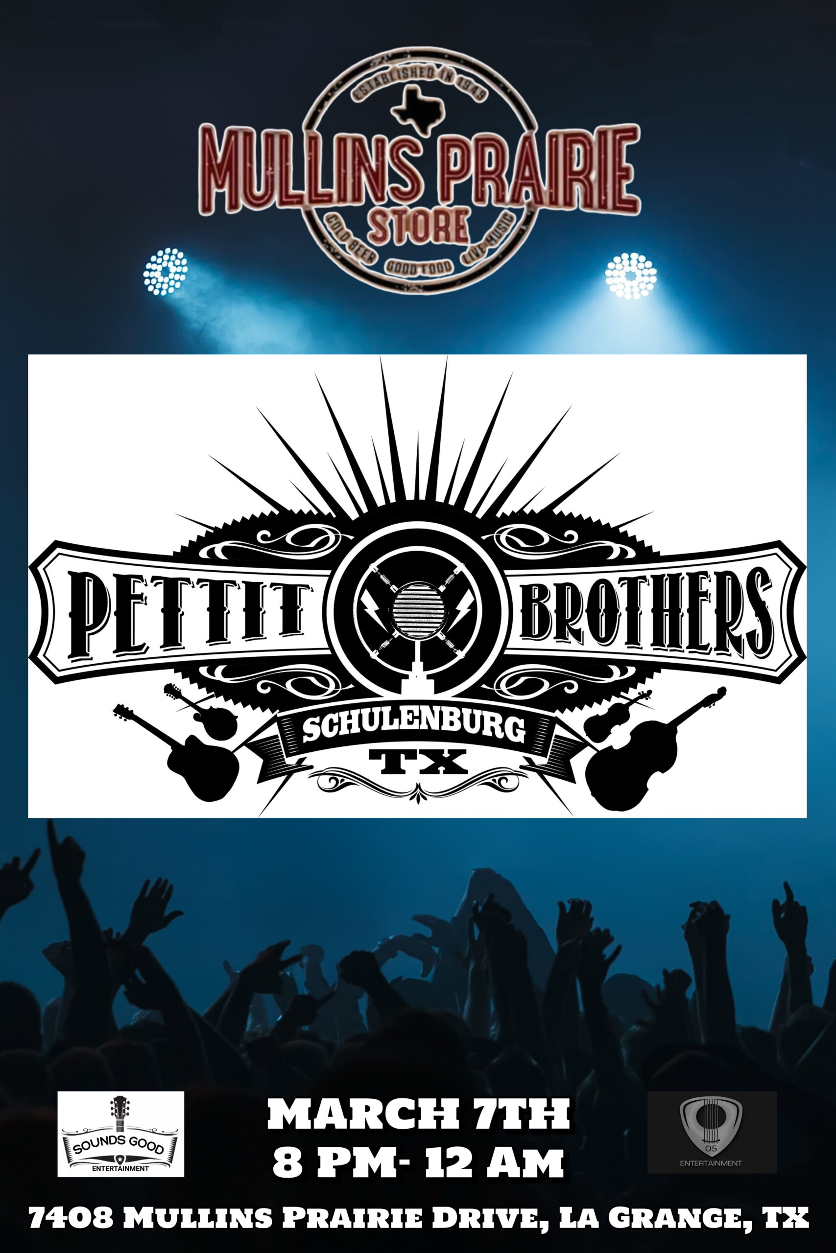 Daryl Petit Band @ Mullins Prairie Store