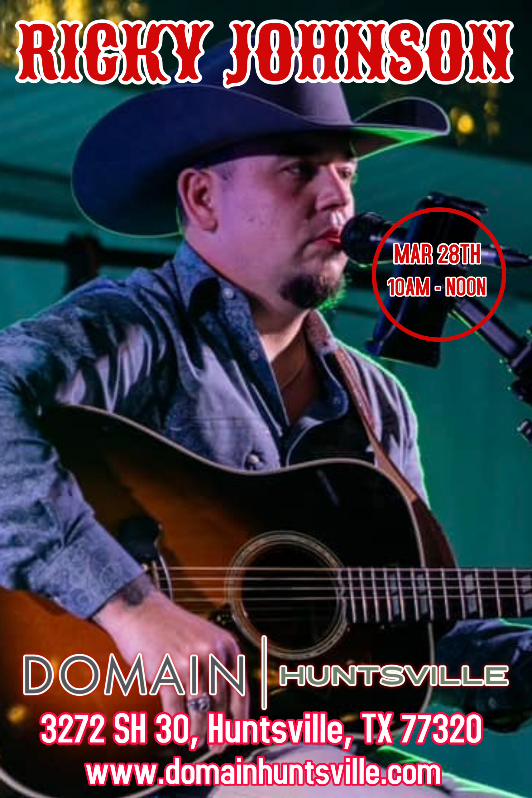 Ricky Johnson @ Domain Huntsville